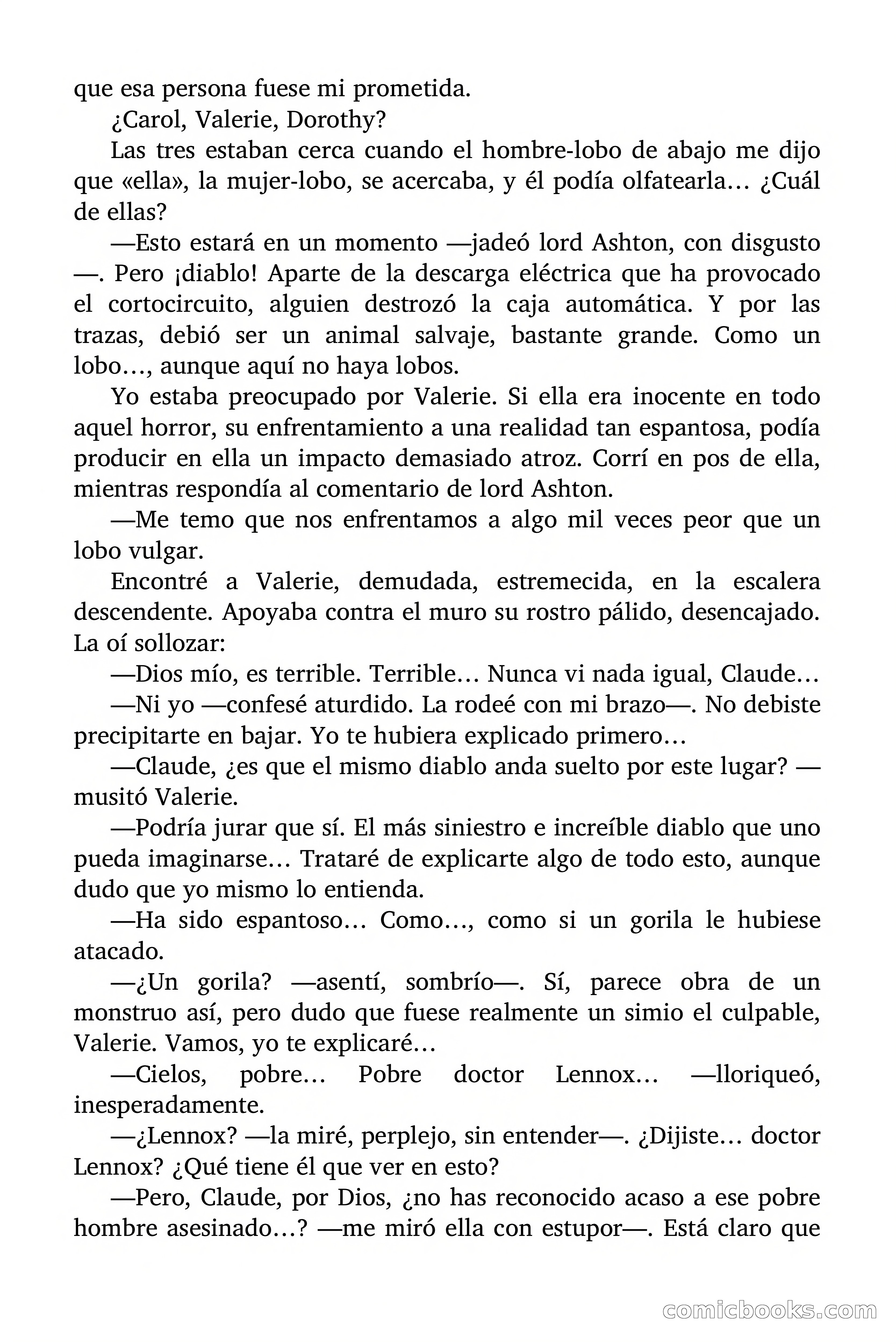 Selección Terror: Yo, hombre-lobo — page 44 of 95