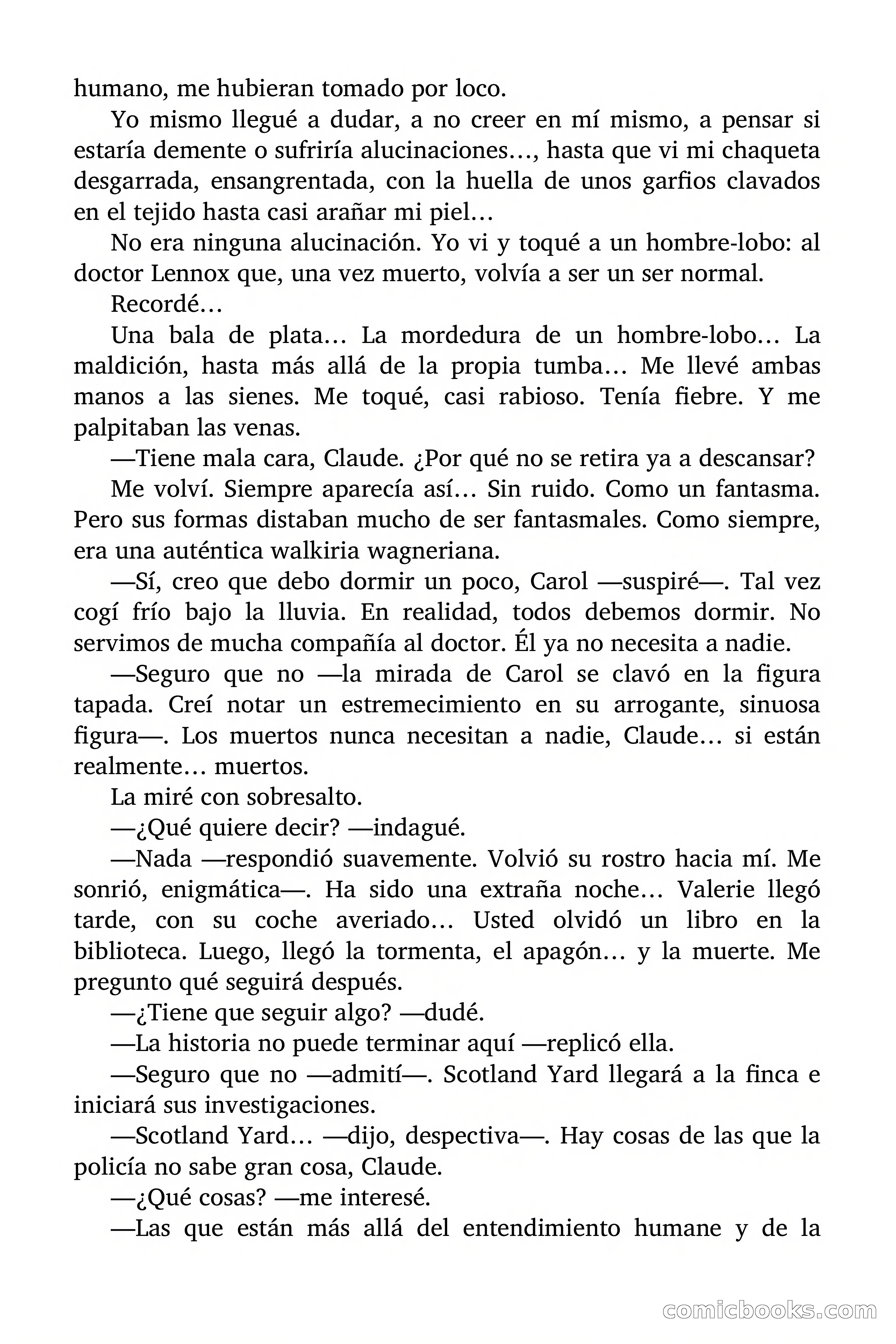 Selección Terror: Yo, hombre-lobo — page 46 of 95