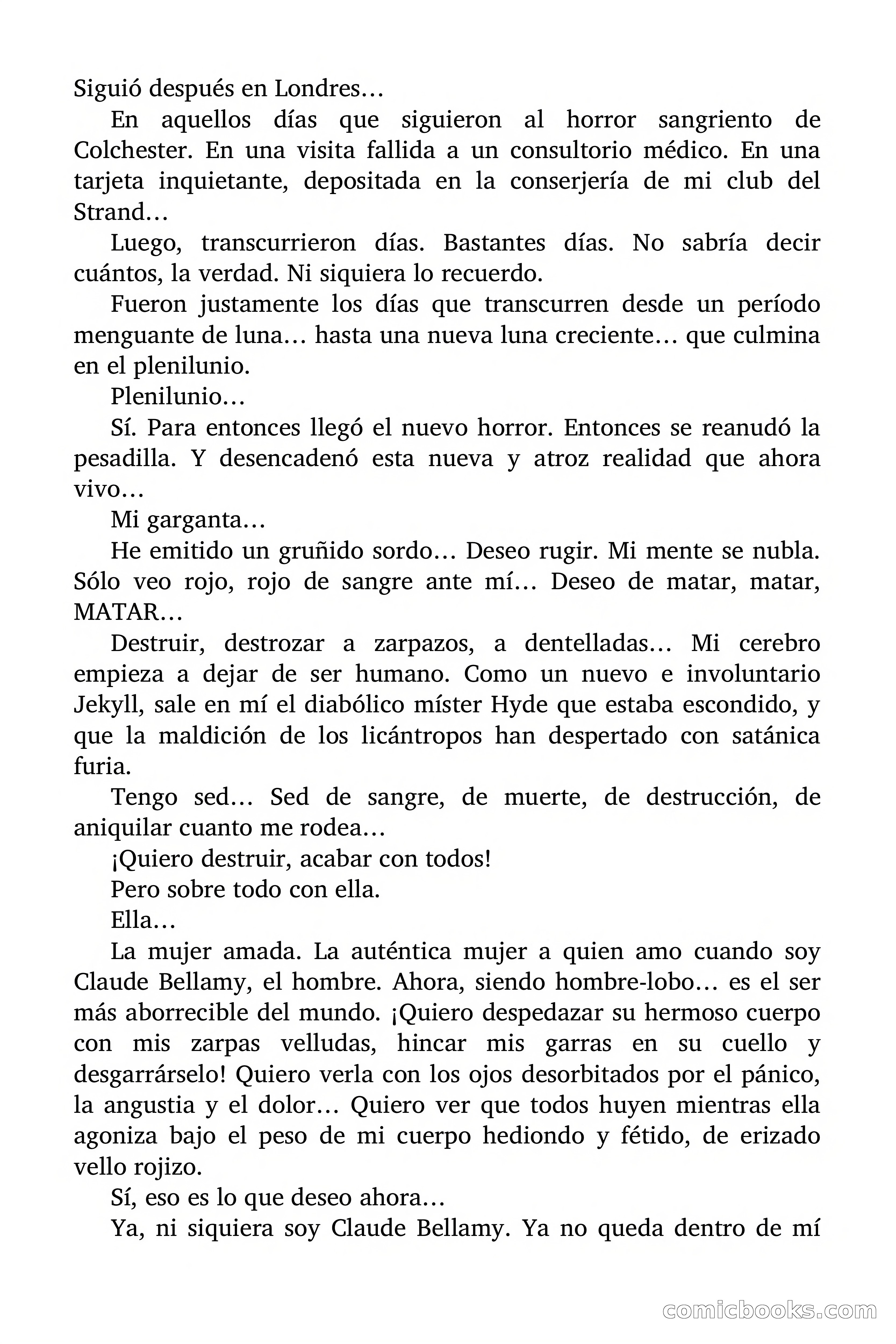 Selección Terror: Yo, hombre-lobo — page 58 of 95