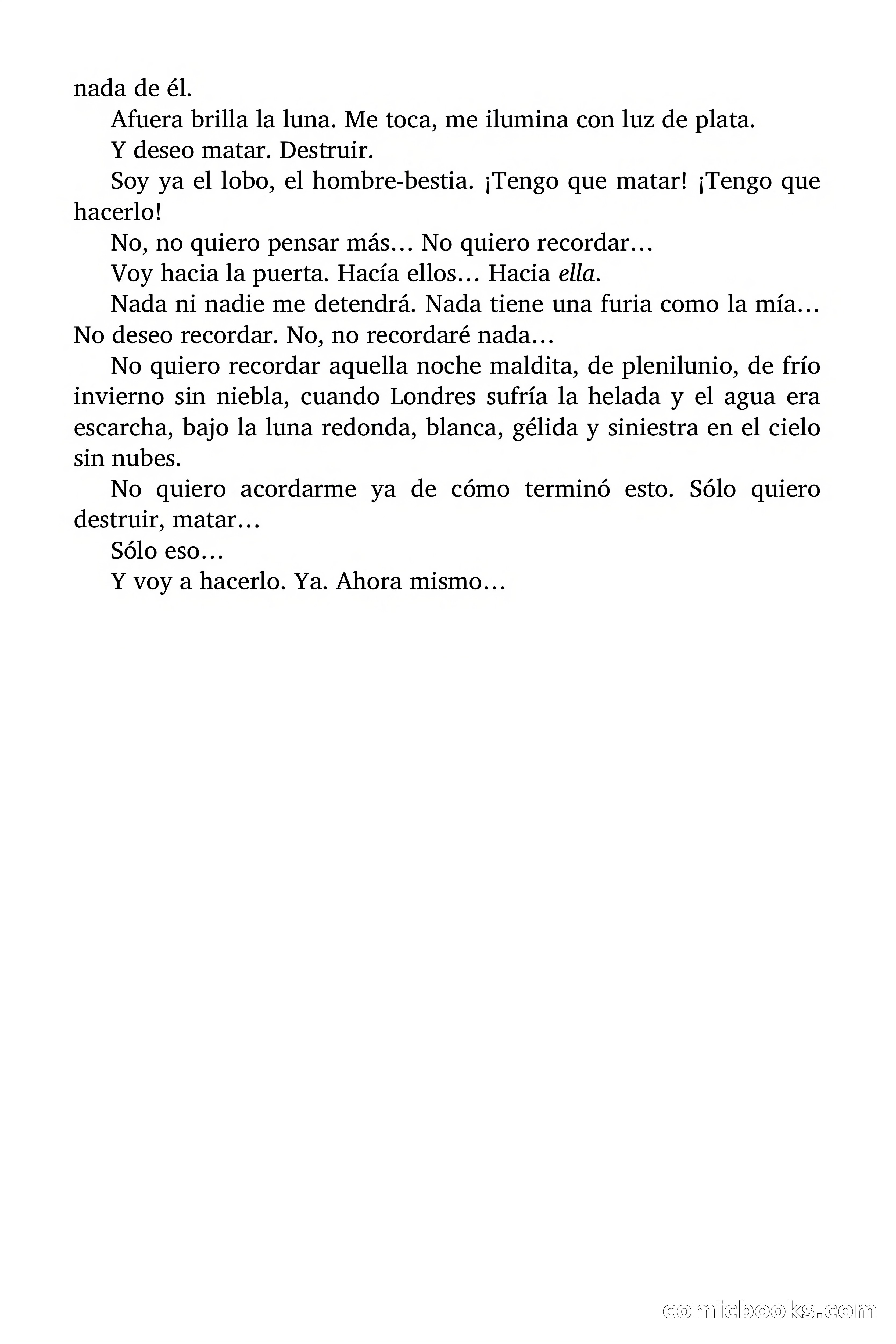 Selección Terror: Yo, hombre-lobo — page 59 of 95