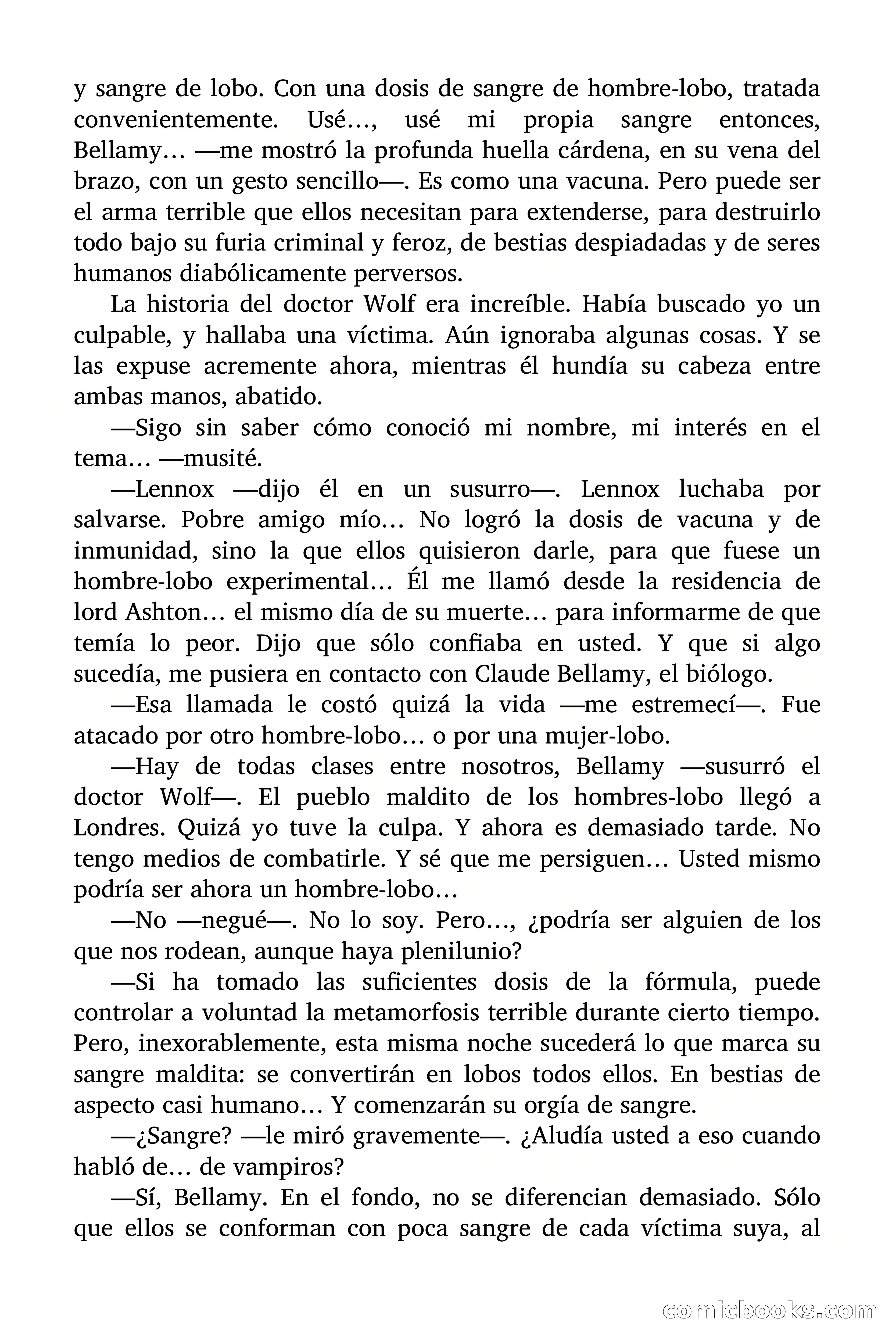 Selección Terror: Yo, hombre-lobo — page 70 of 95