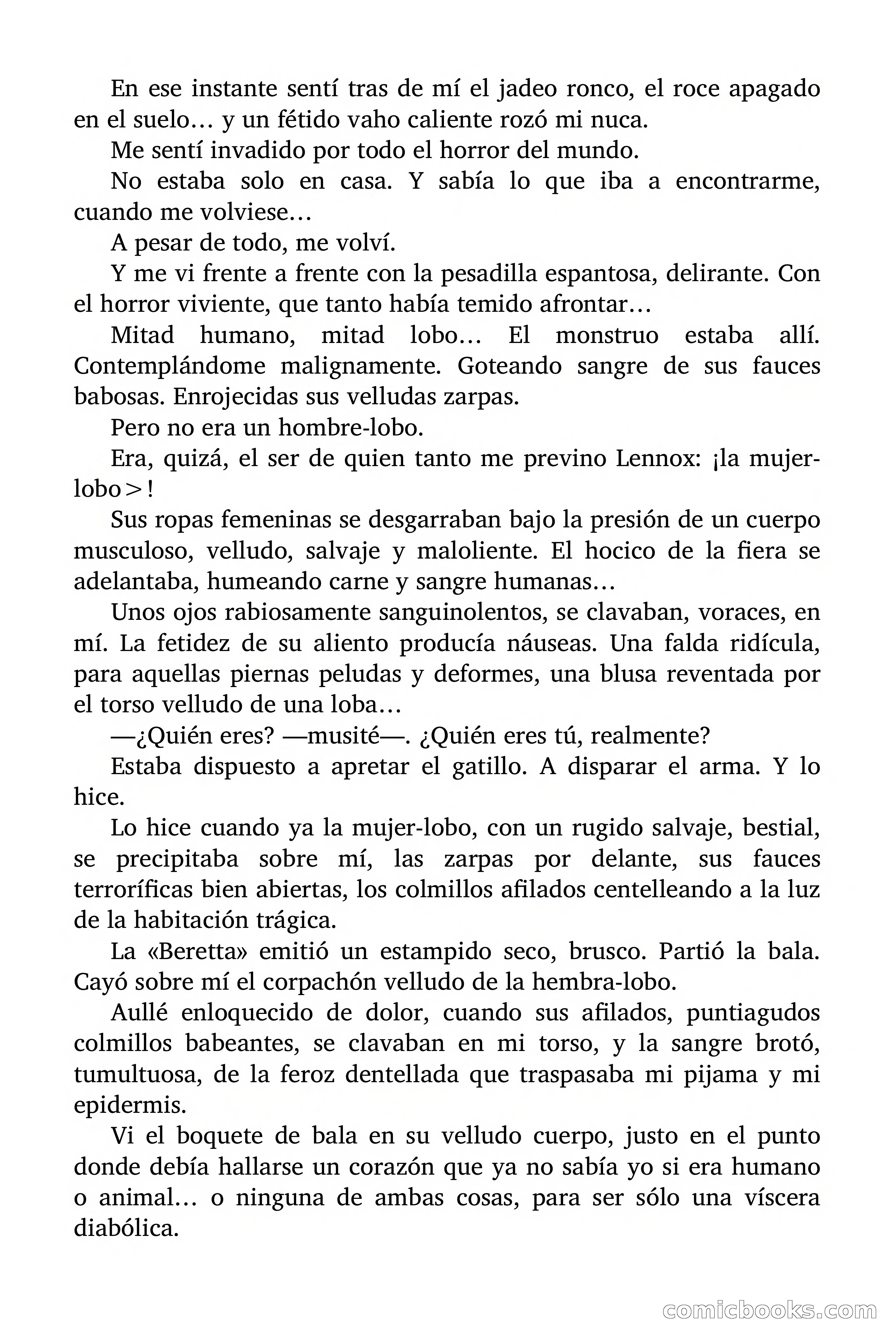 Selección Terror: Yo, hombre-lobo — page 76 of 95