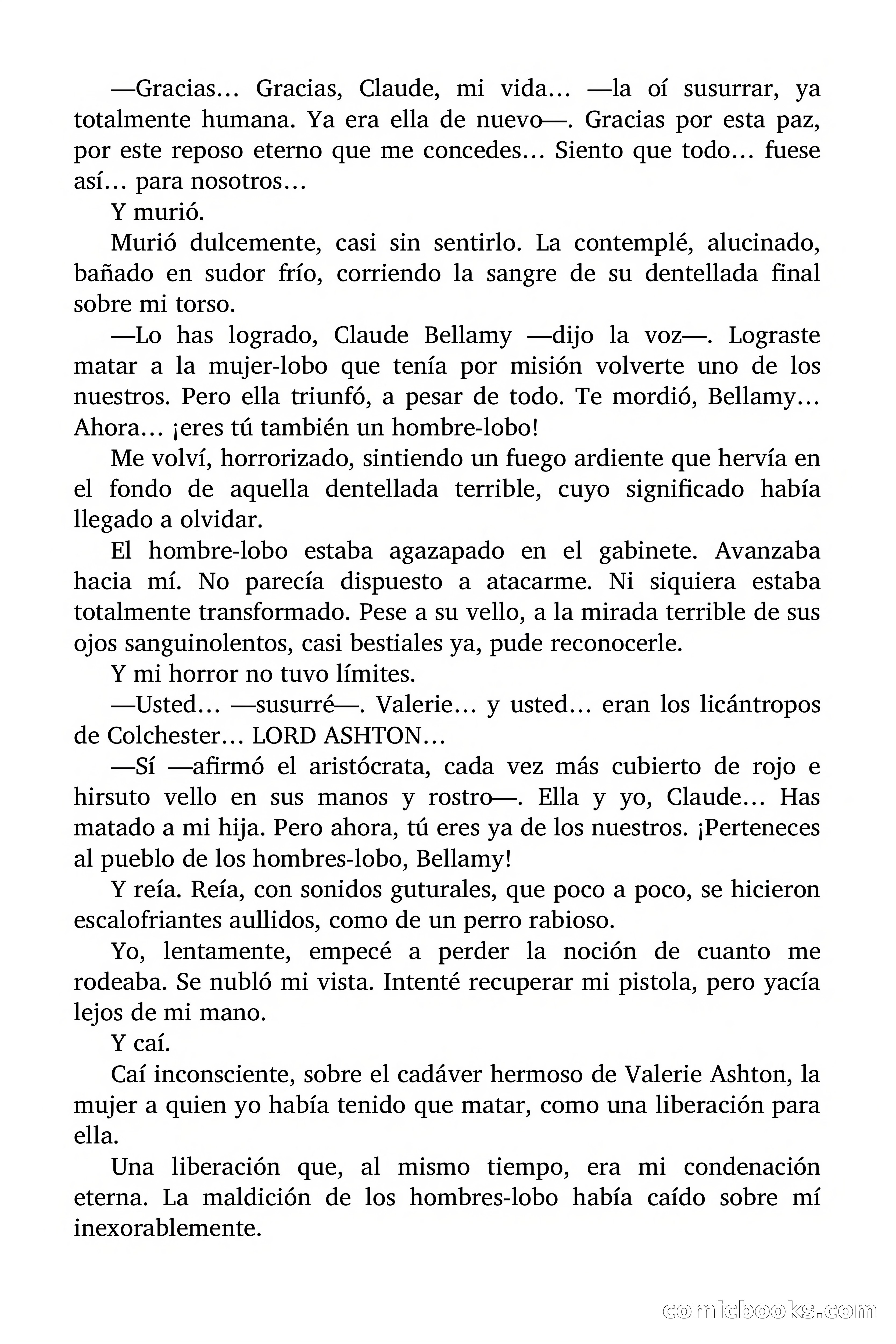 Selección Terror: Yo, hombre-lobo — page 78 of 95