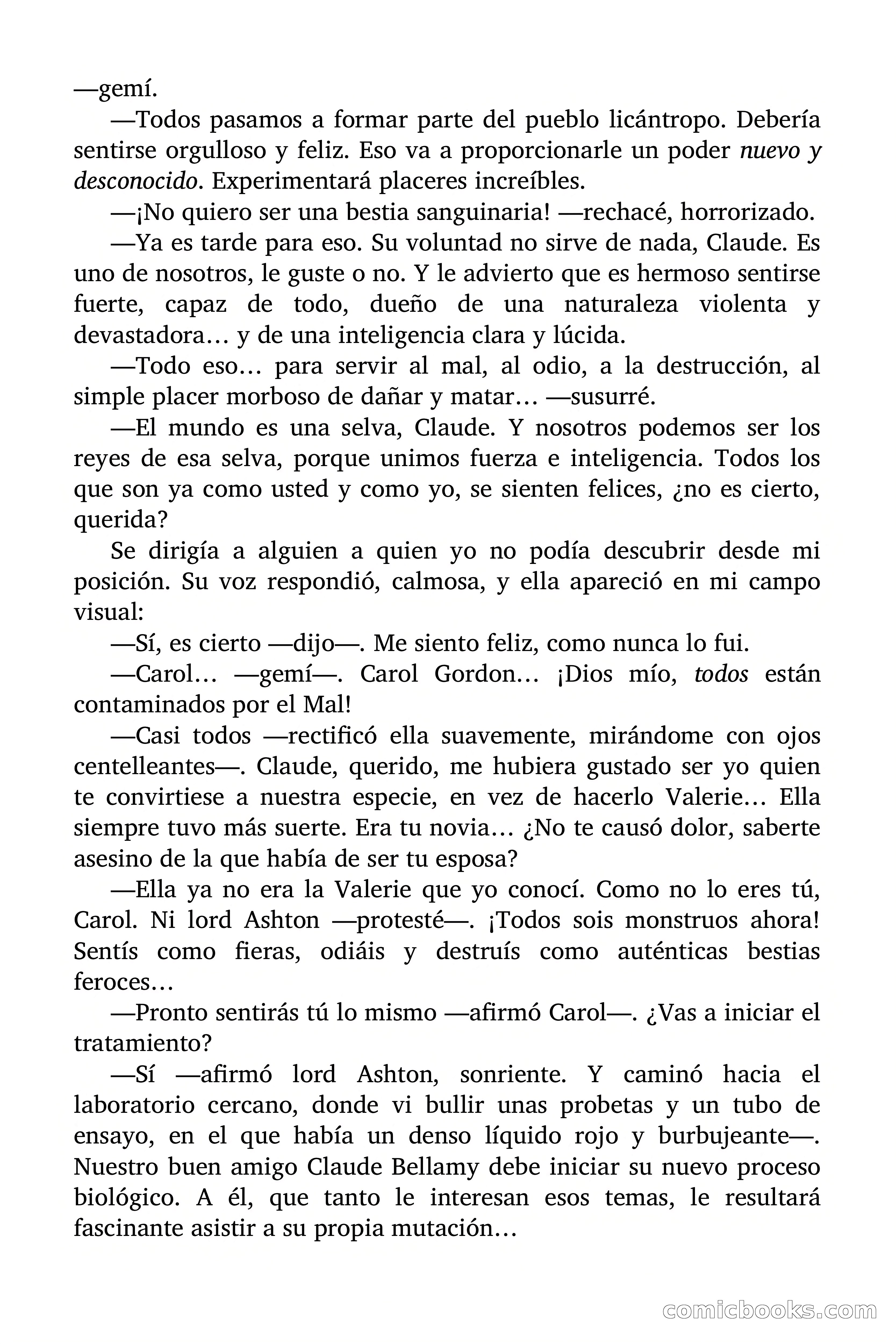 Selección Terror: Yo, hombre-lobo — page 81 of 95
