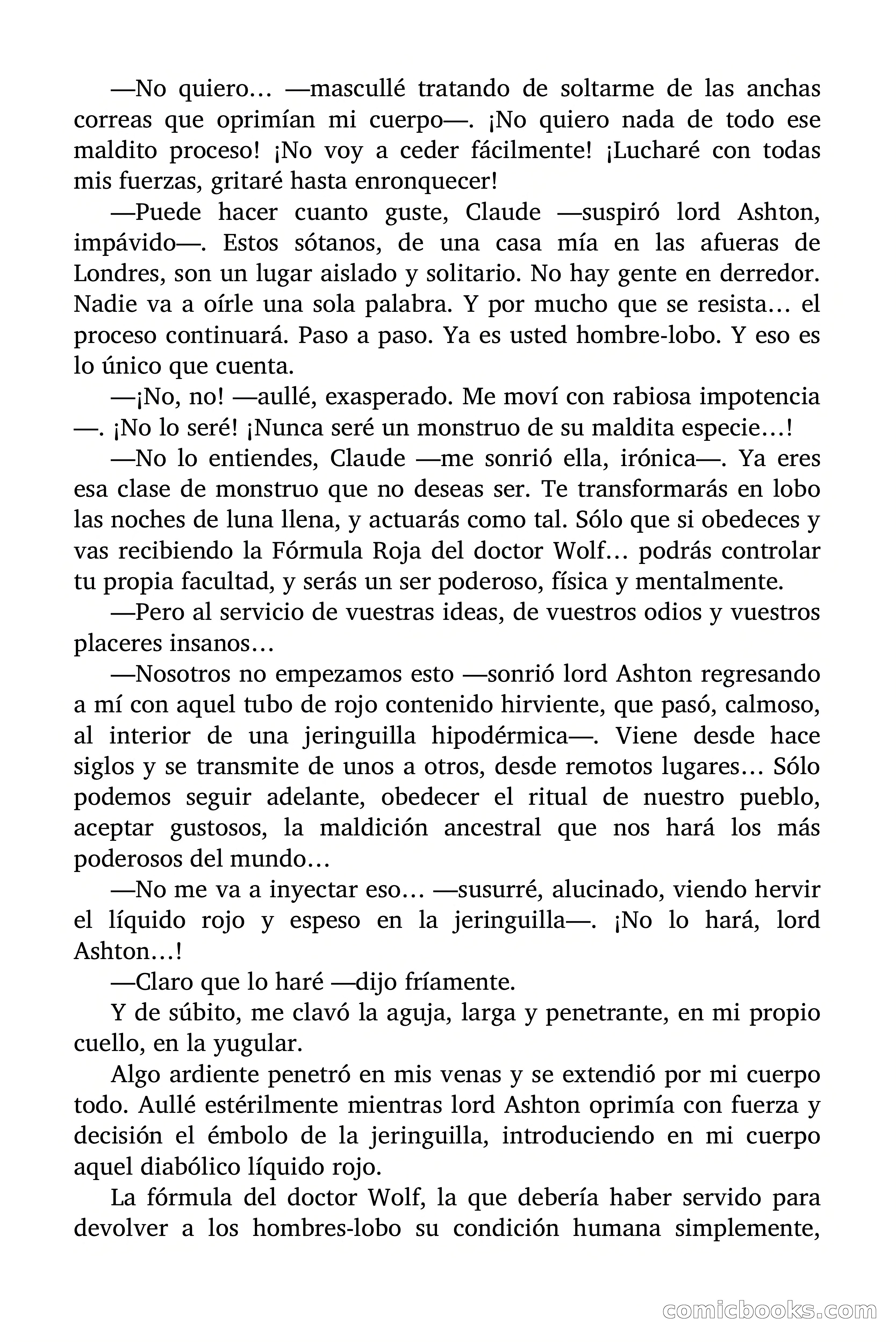 Selección Terror: Yo, hombre-lobo — page 82 of 95