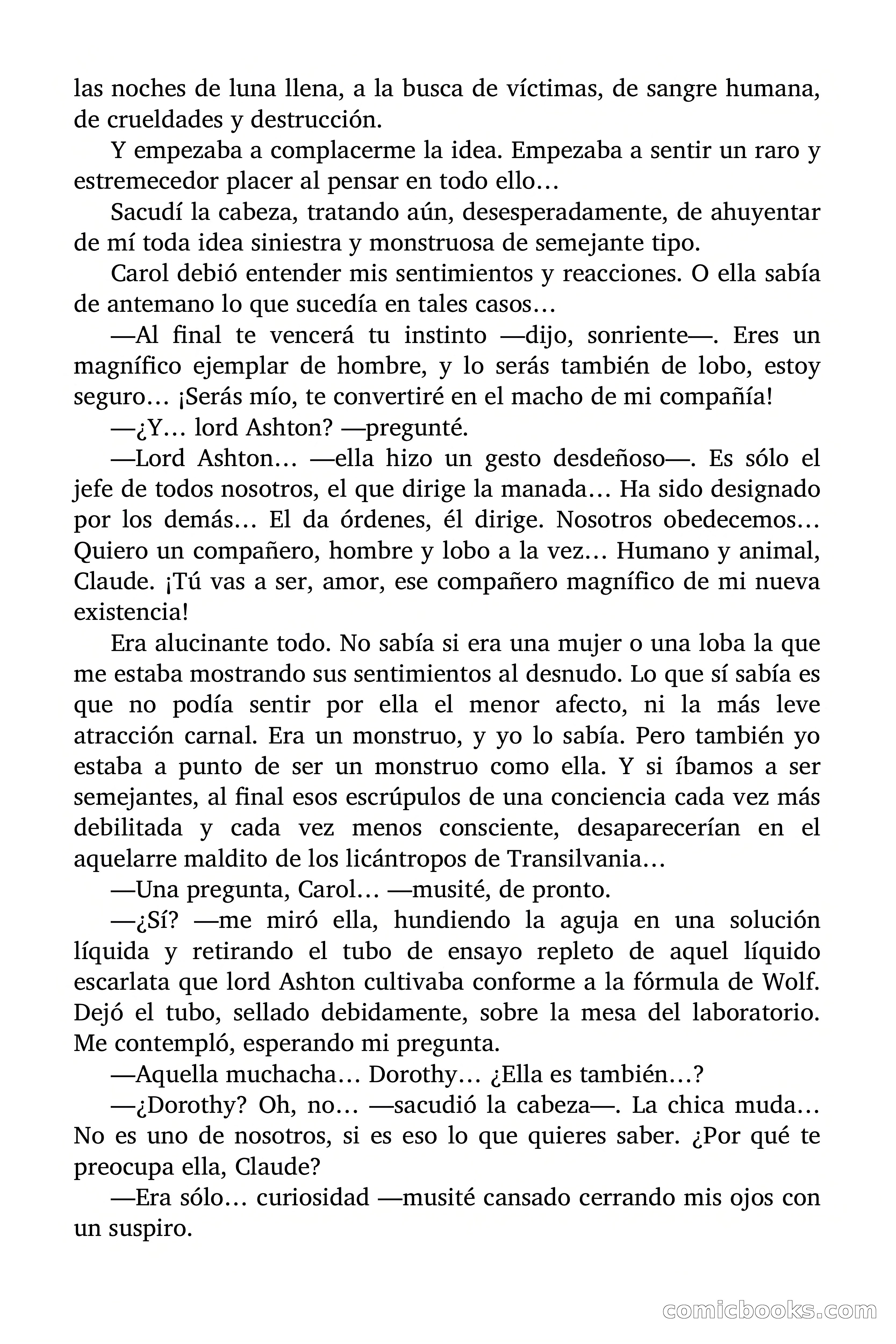 Selección Terror: Yo, hombre-lobo — page 84 of 95