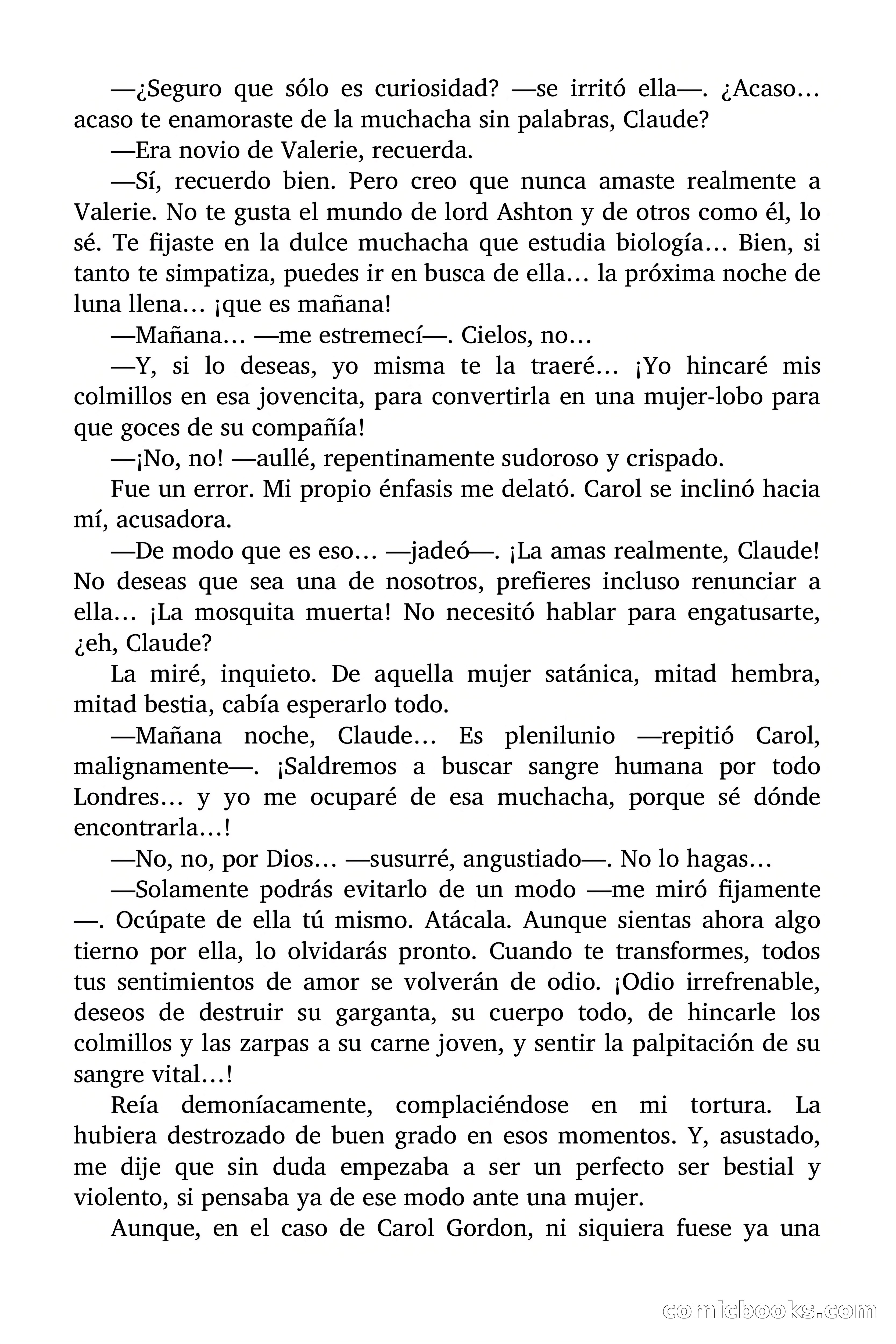 Selección Terror: Yo, hombre-lobo — page 85 of 95