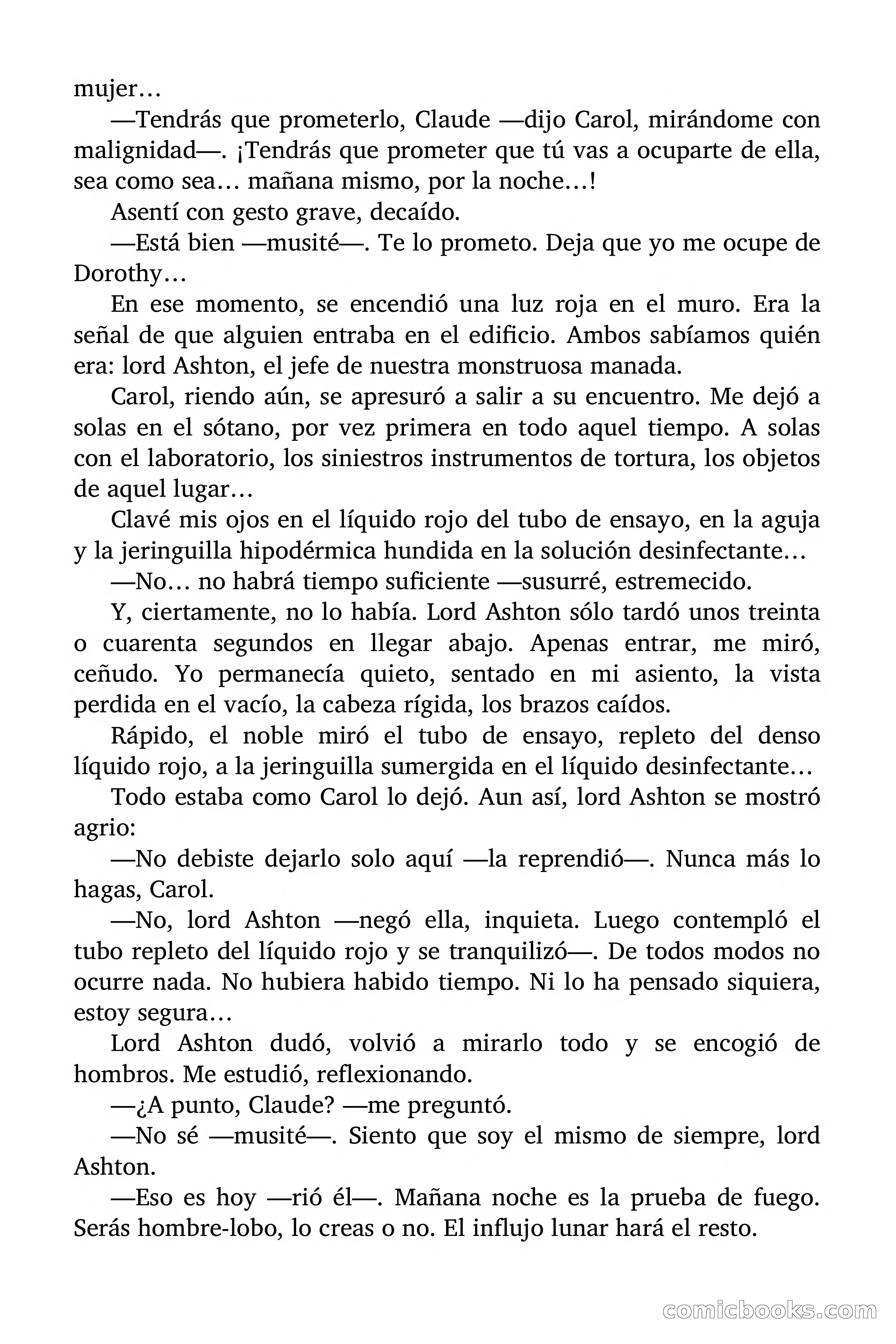 Selección Terror: Yo, hombre-lobo — page 86 of 95