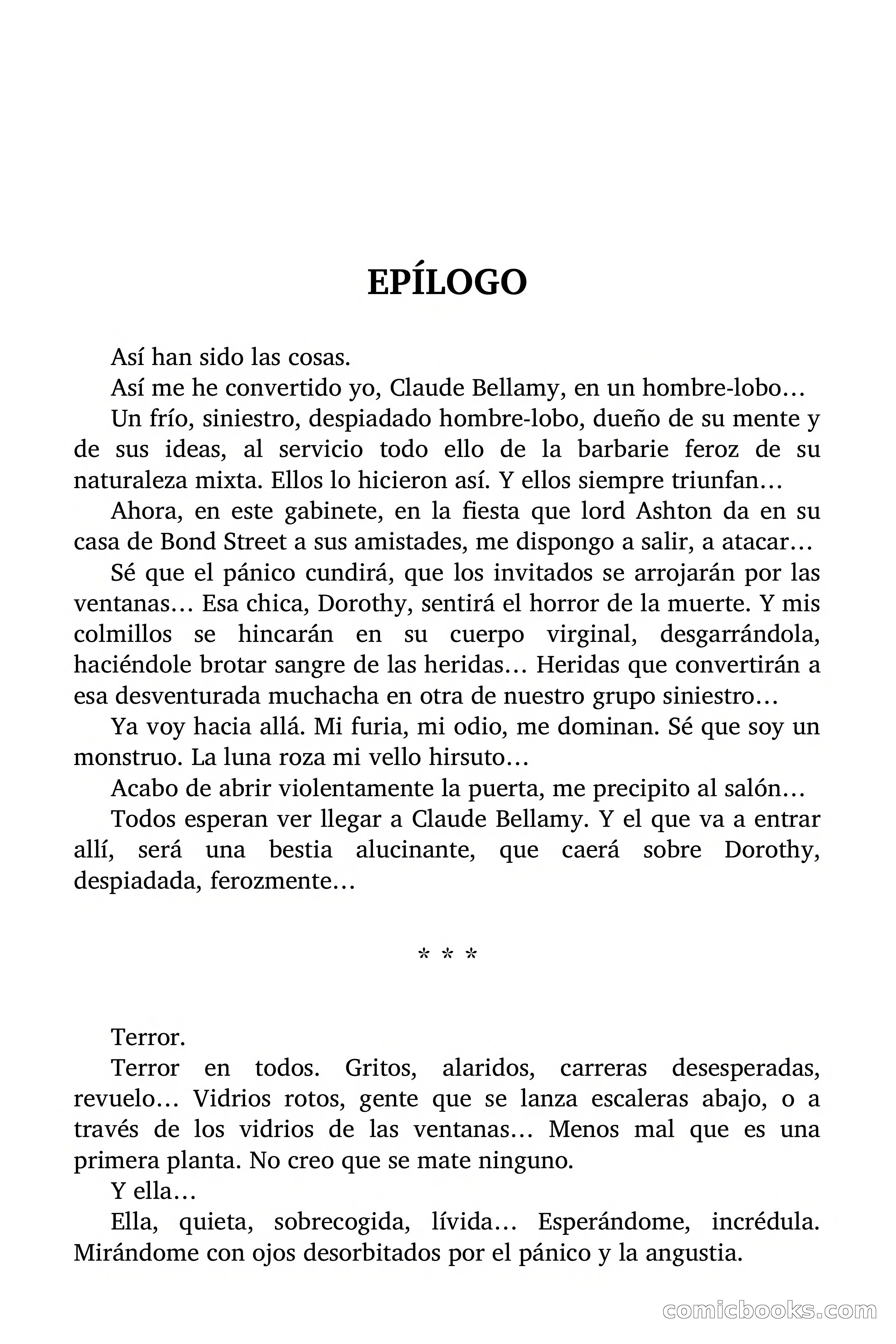 Selección Terror: Yo, hombre-lobo — page 88 of 95