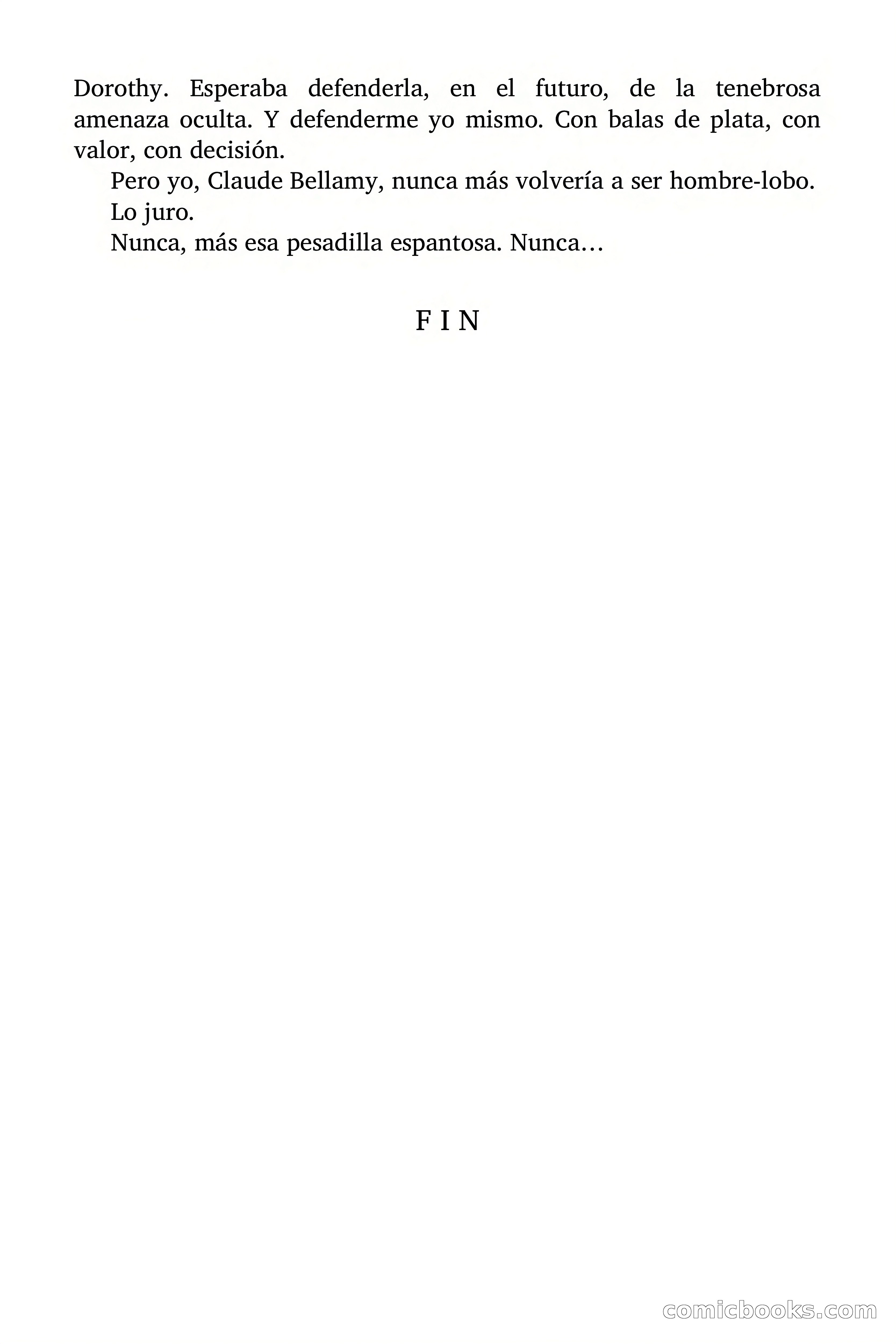 Selección Terror: Yo, hombre-lobo — page 91 of 95