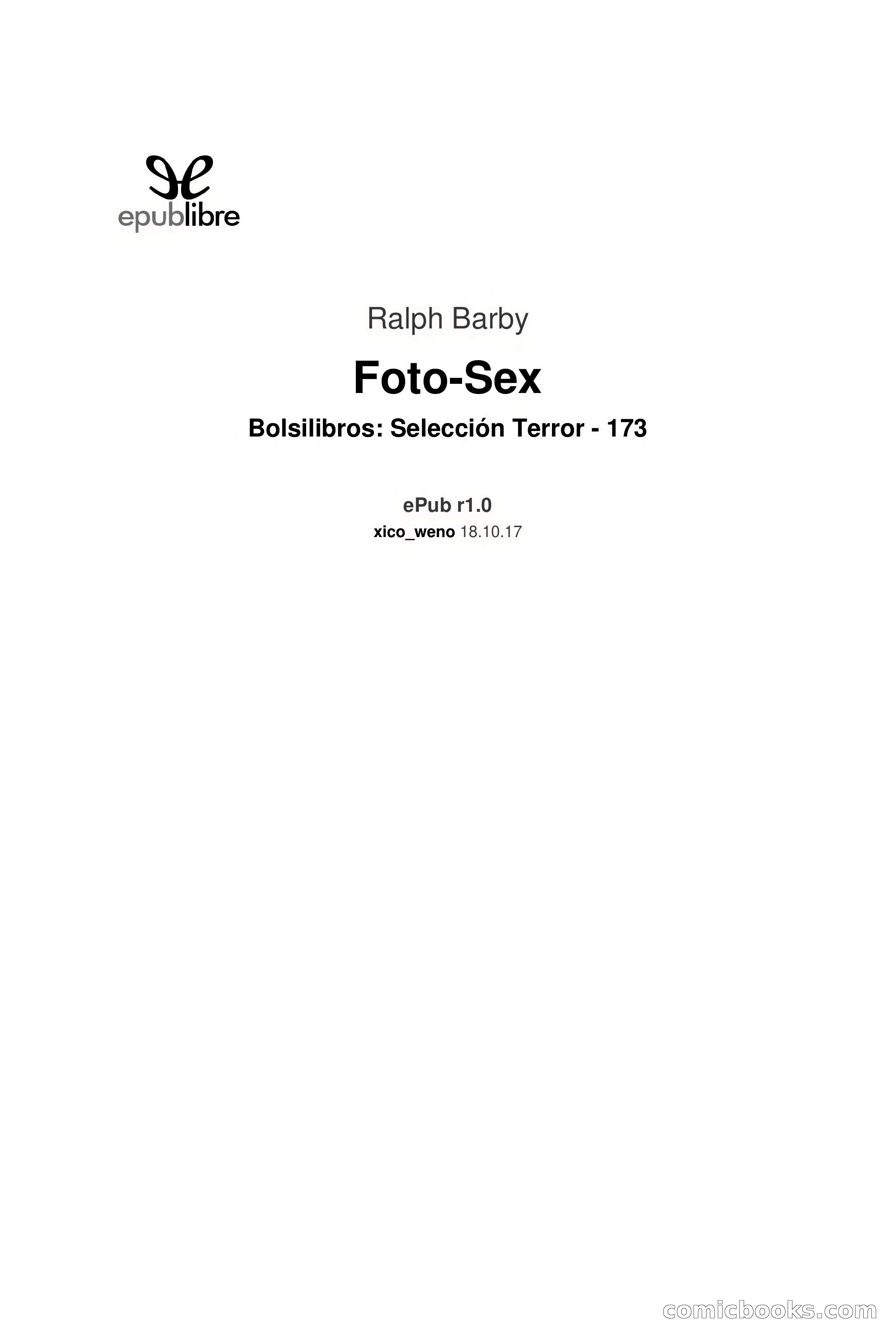 Selección Terror: Foto-Sex — page 3 of 90