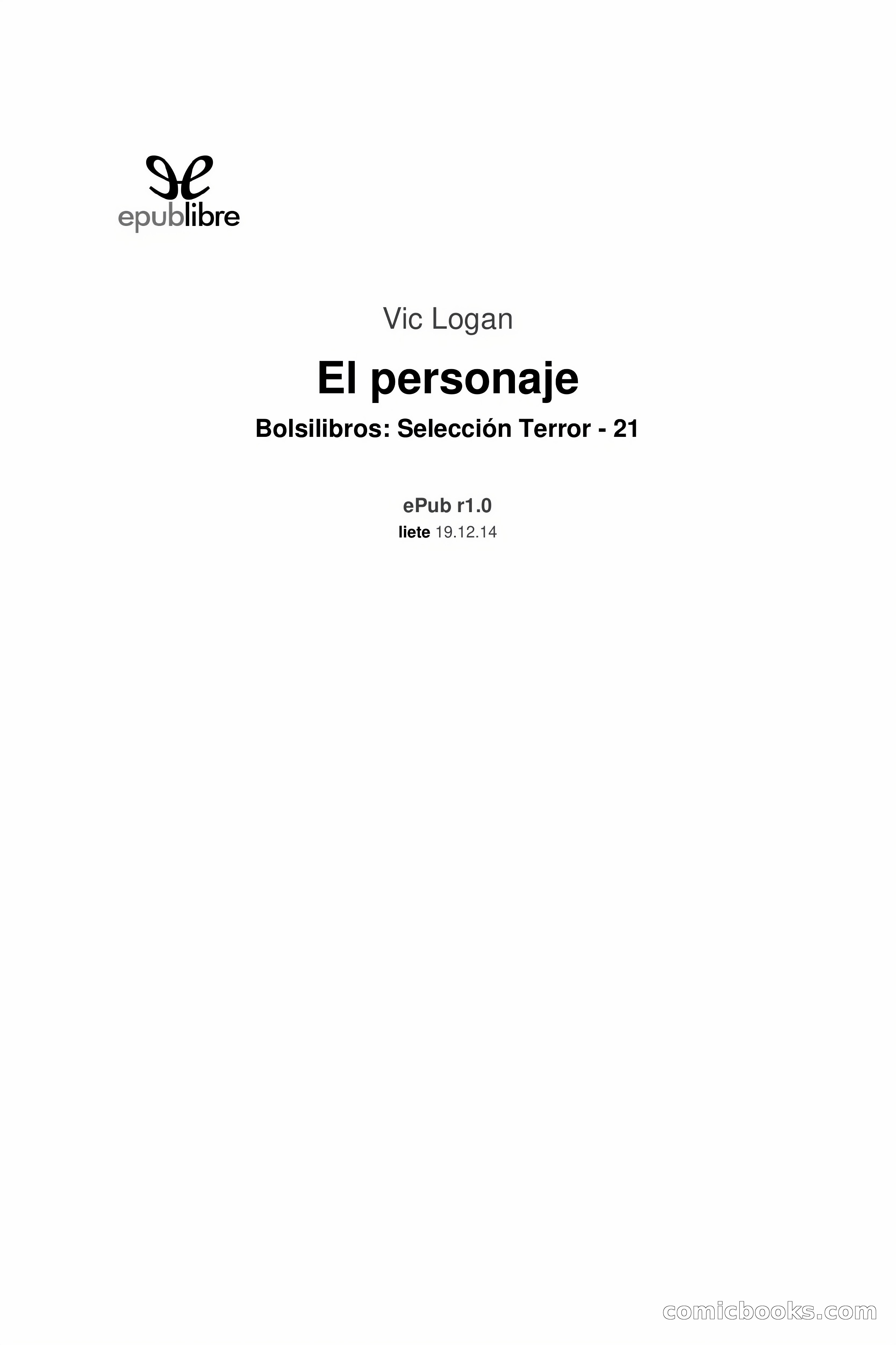 Selección Terror: El Personaje — page 3 of 85