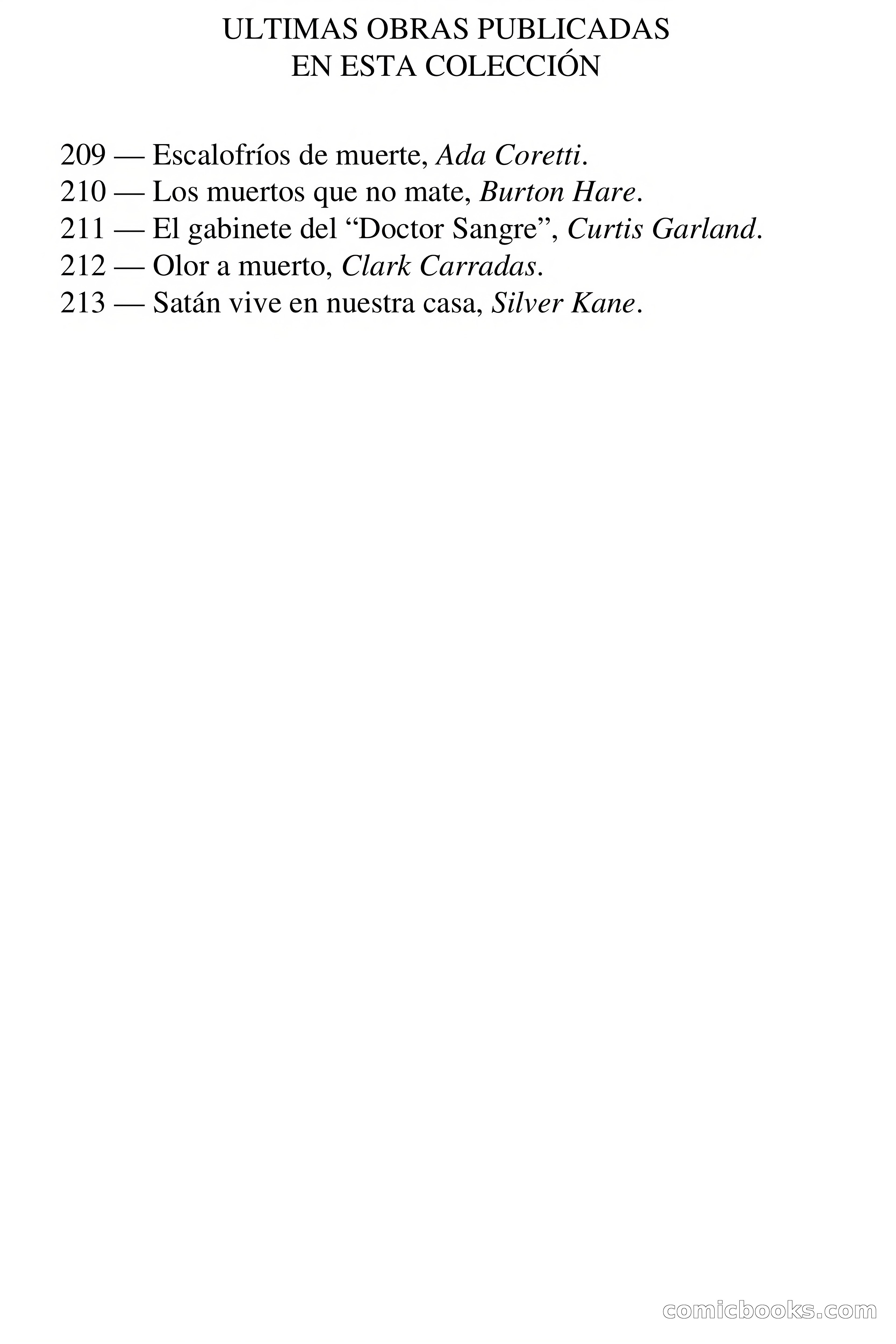 Selección Terror: ¿Quién mutiló a Evelyn? — page 3 of 63