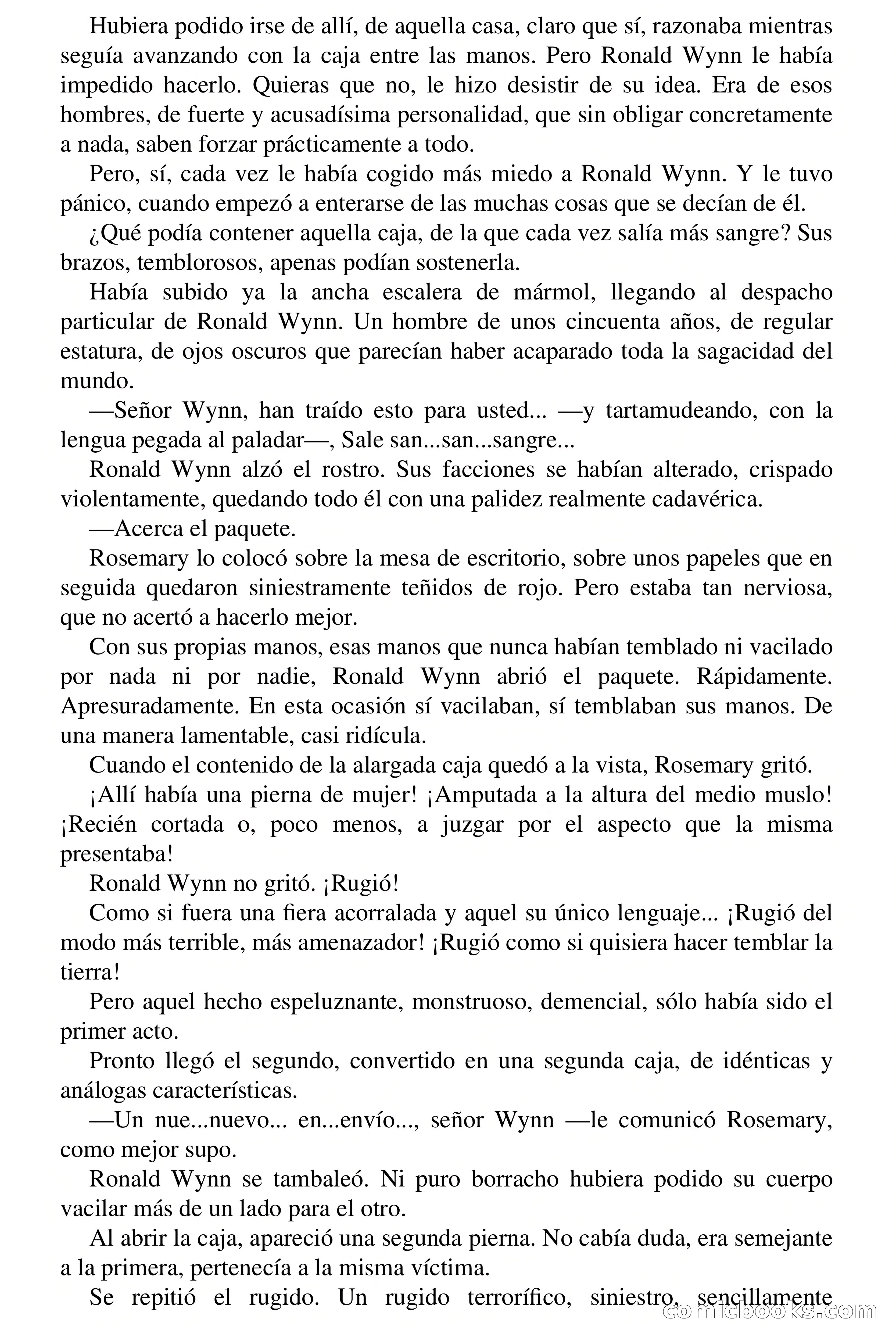 Selección Terror: ¿Quién mutiló a Evelyn? — page 7 of 63