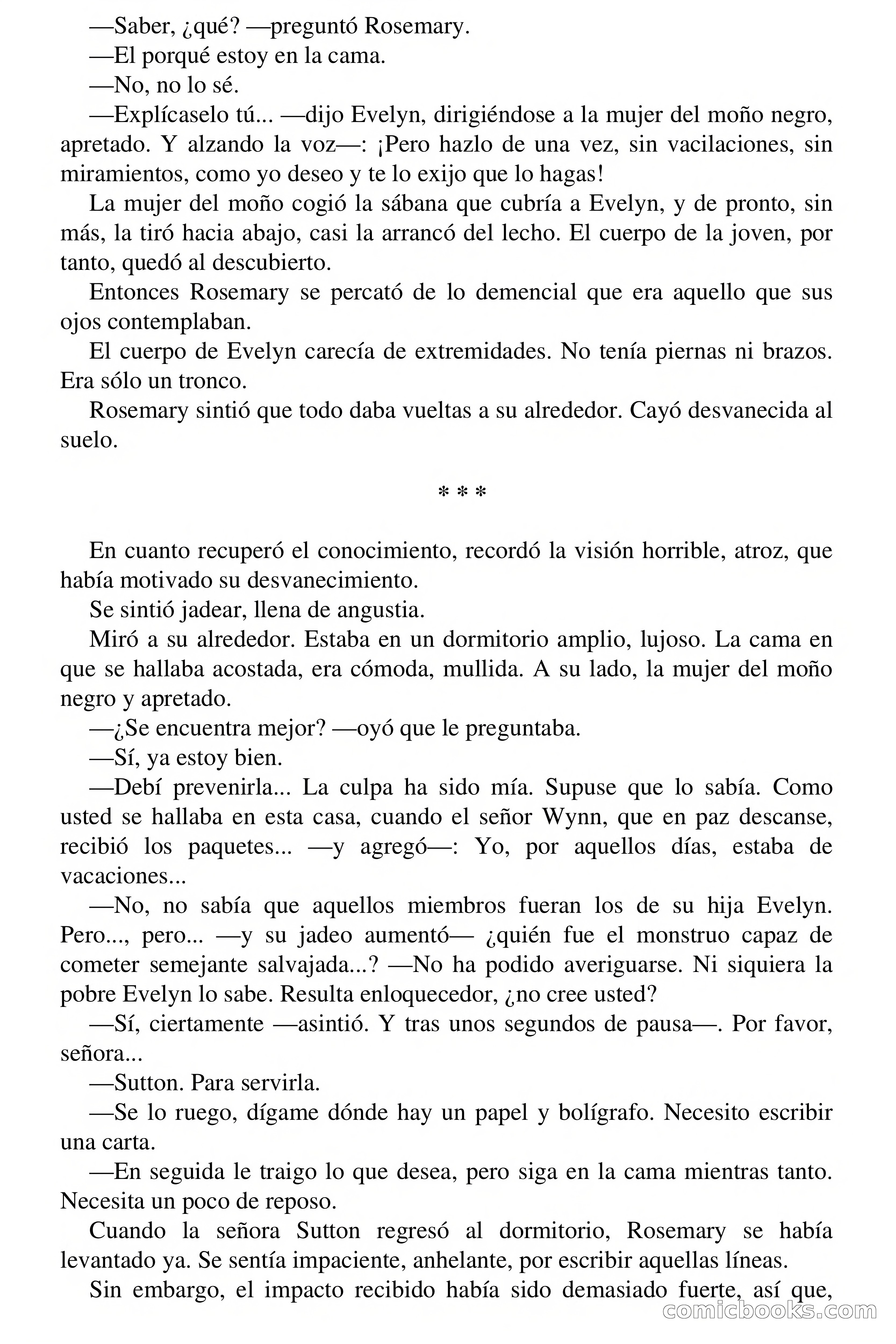 Selección Terror: ¿Quién mutiló a Evelyn? — page 16 of 63