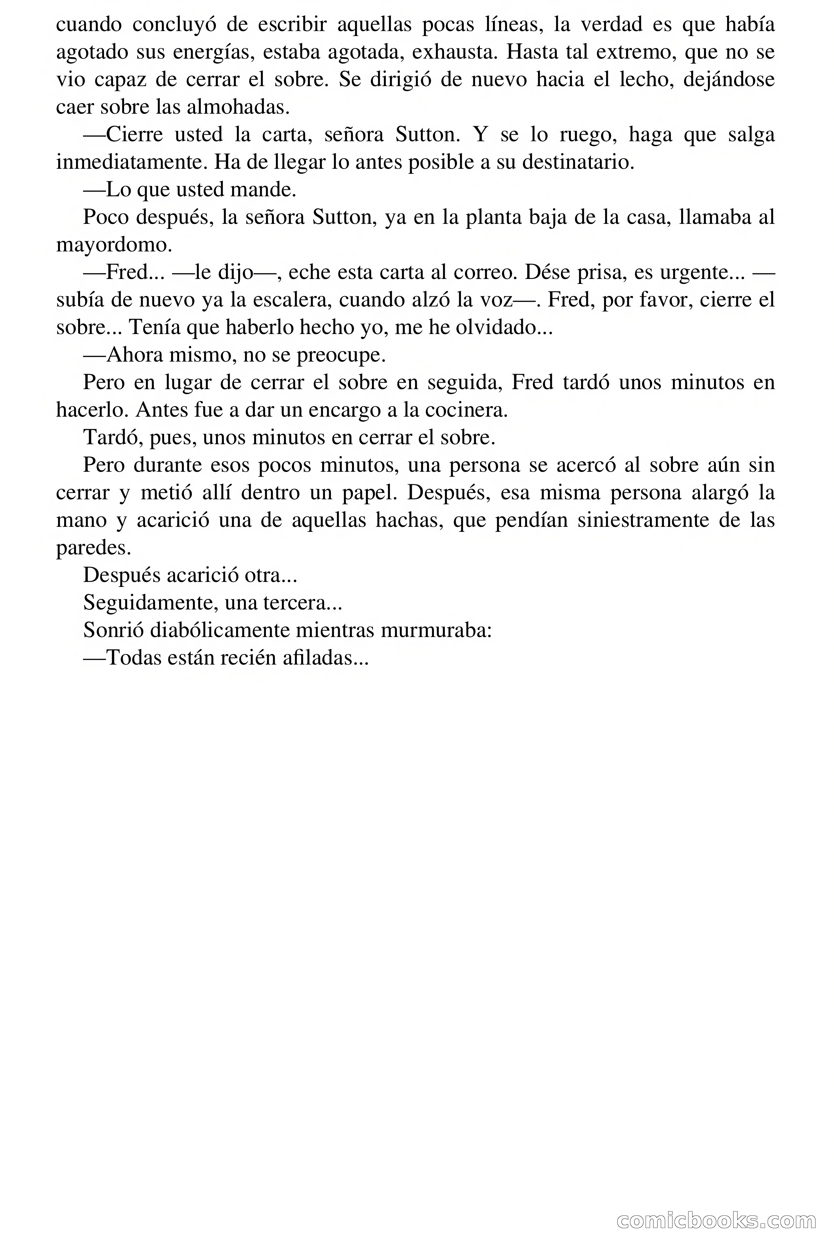 Selección Terror: ¿Quién mutiló a Evelyn? — page 17 of 63
