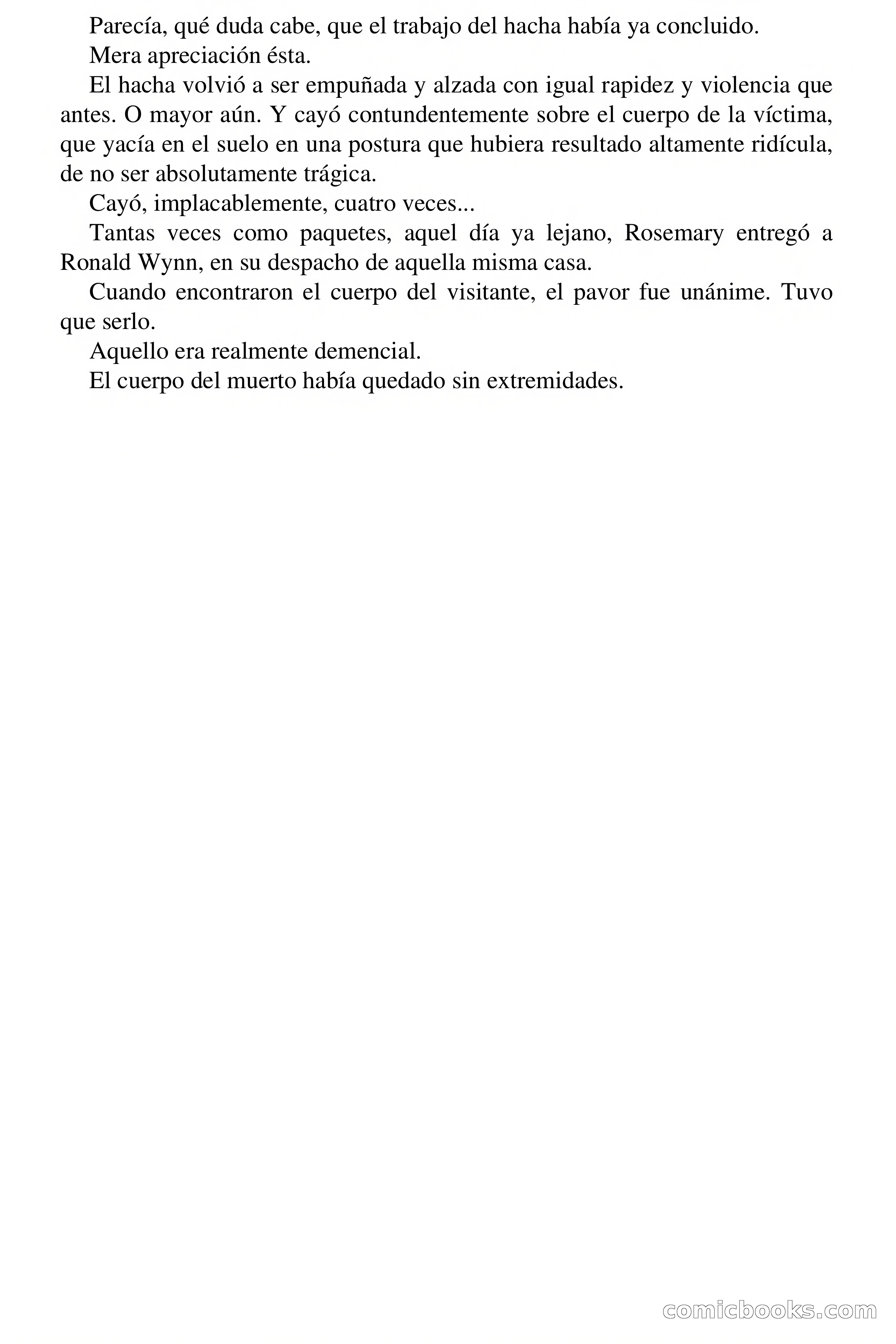 Selección Terror: ¿Quién mutiló a Evelyn? — page 25 of 63