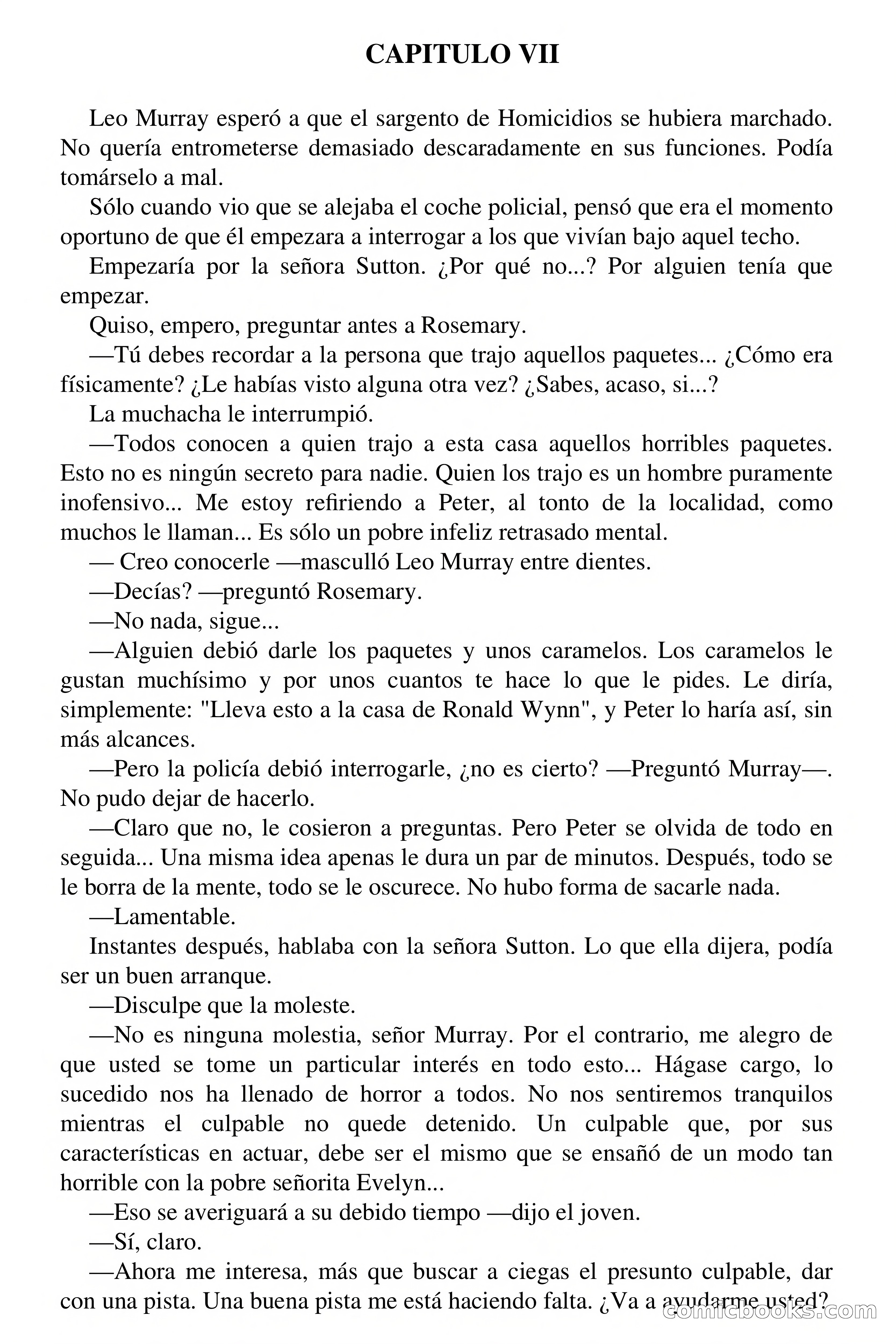 Selección Terror: ¿Quién mutiló a Evelyn? — page 26 of 63