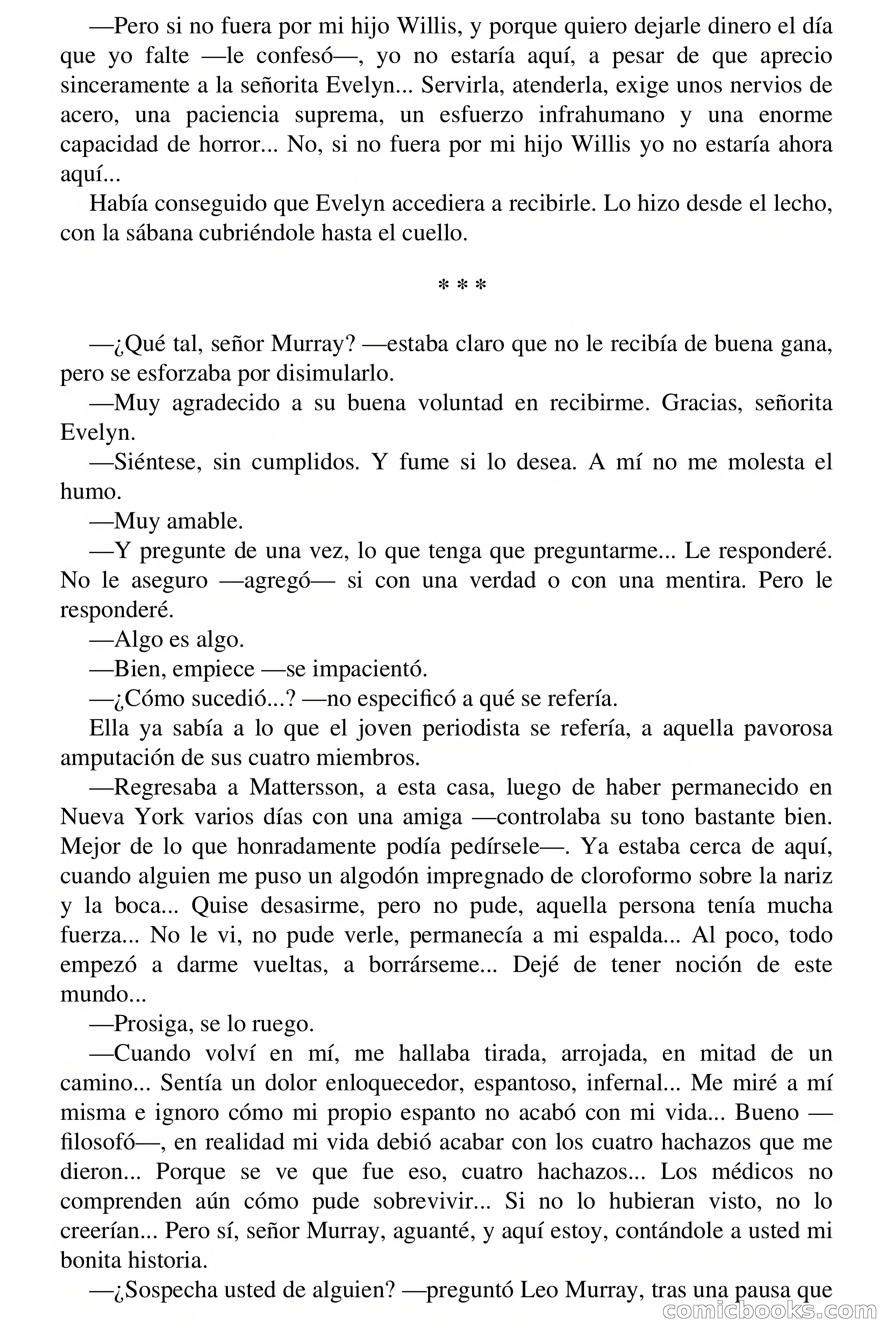 Selección Terror: ¿Quién mutiló a Evelyn? — page 28 of 63