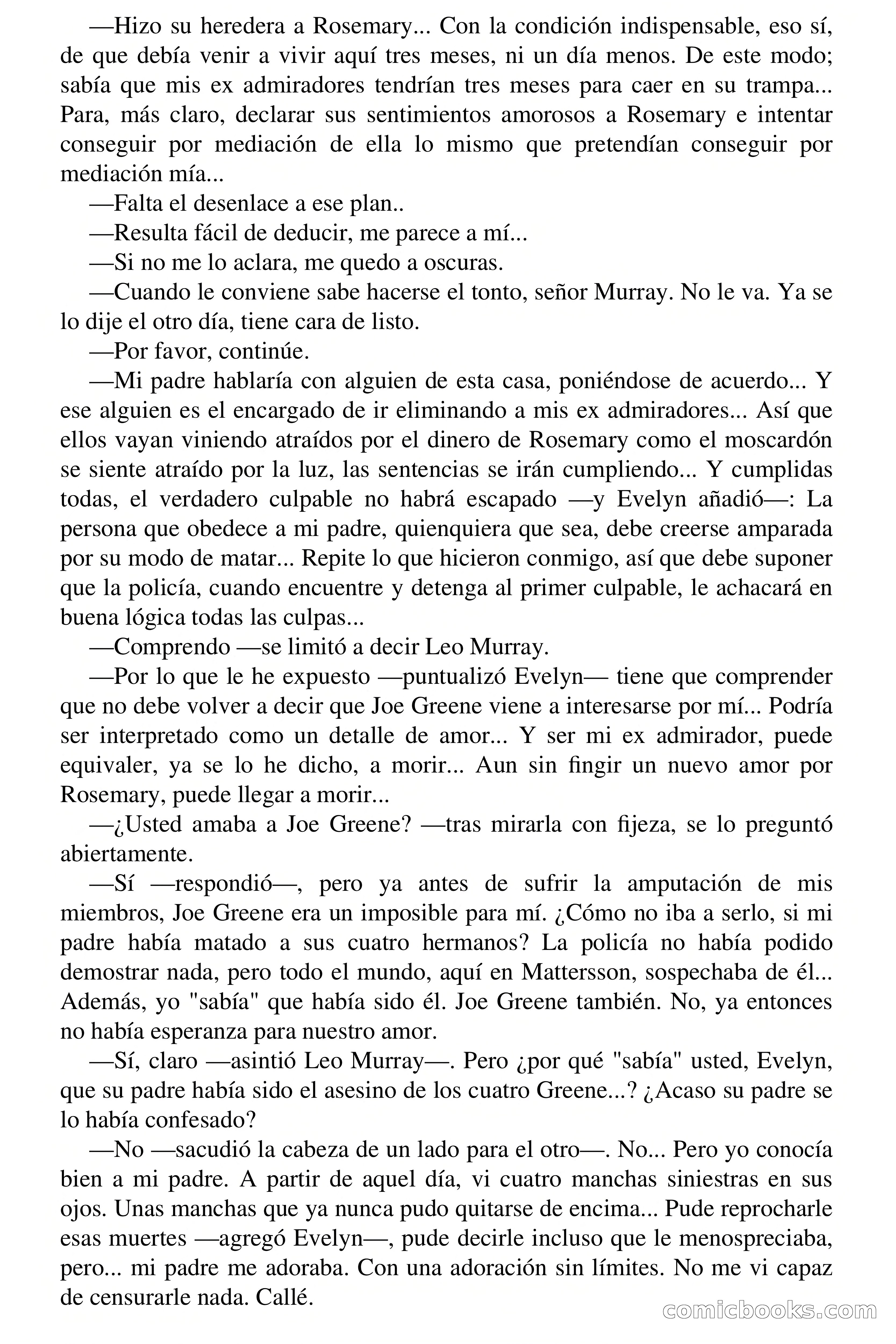 Selección Terror: ¿Quién mutiló a Evelyn? — page 40 of 63