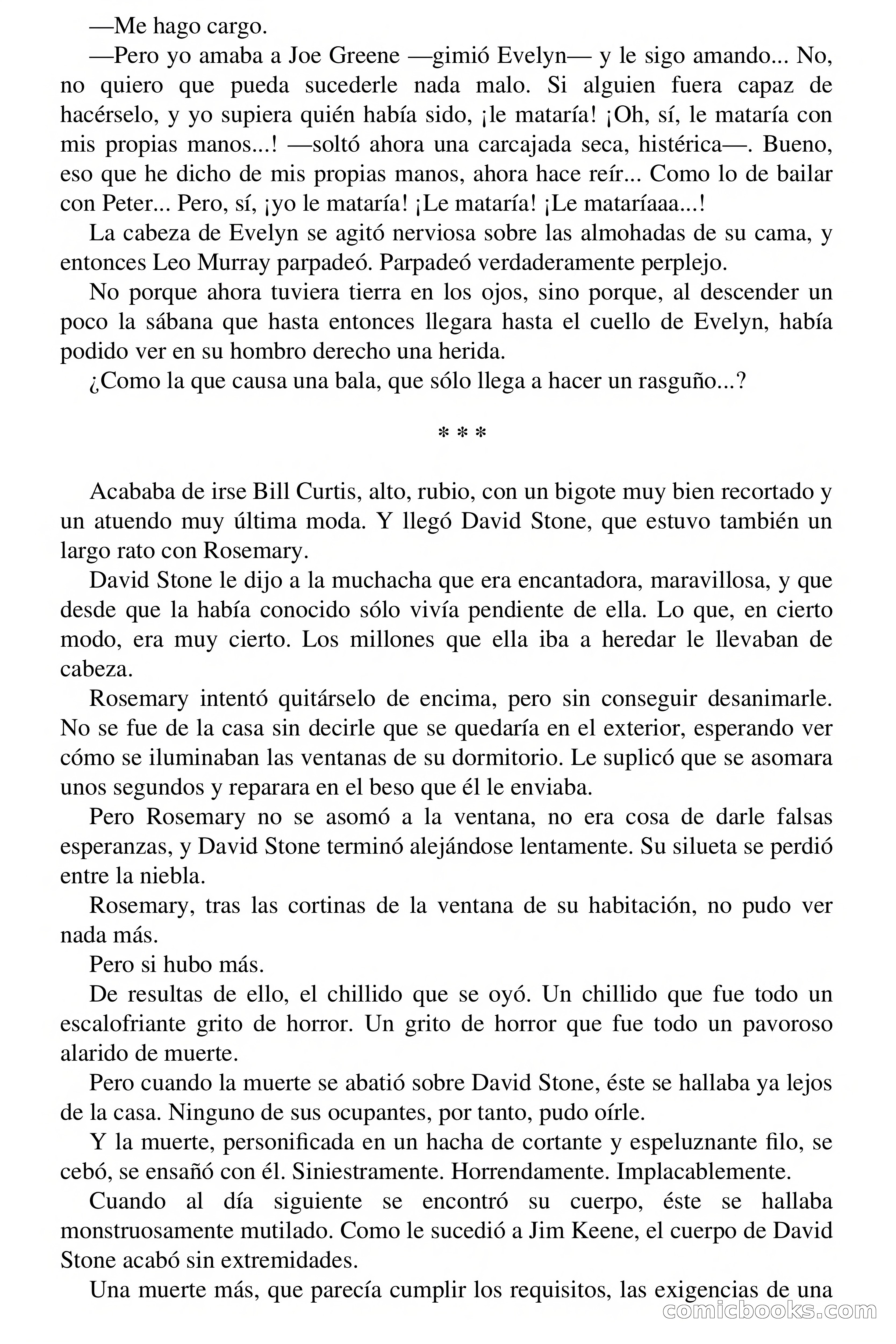 Selección Terror: ¿Quién mutiló a Evelyn? — page 41 of 63