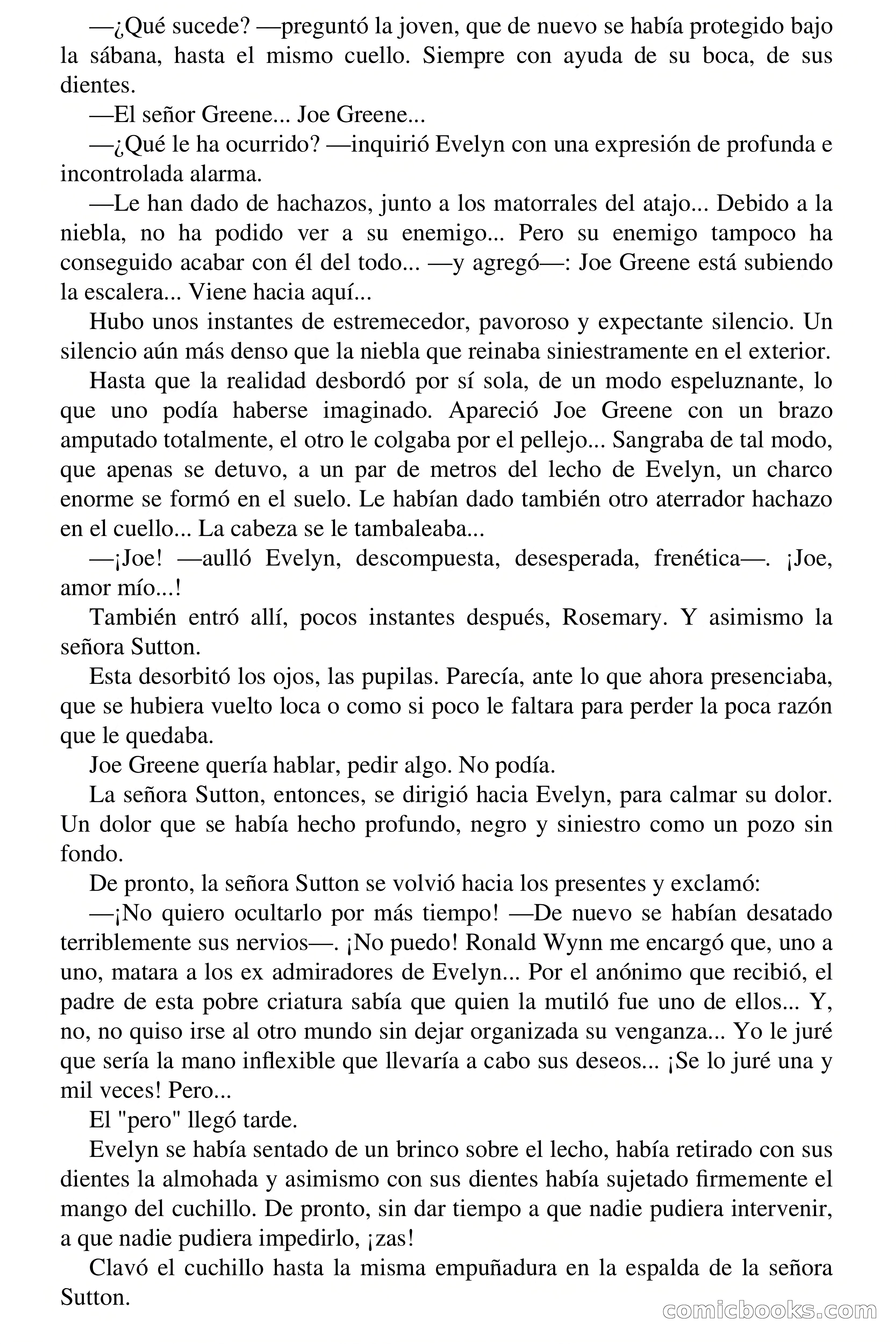 Selección Terror: ¿Quién mutiló a Evelyn? — page 50 of 63