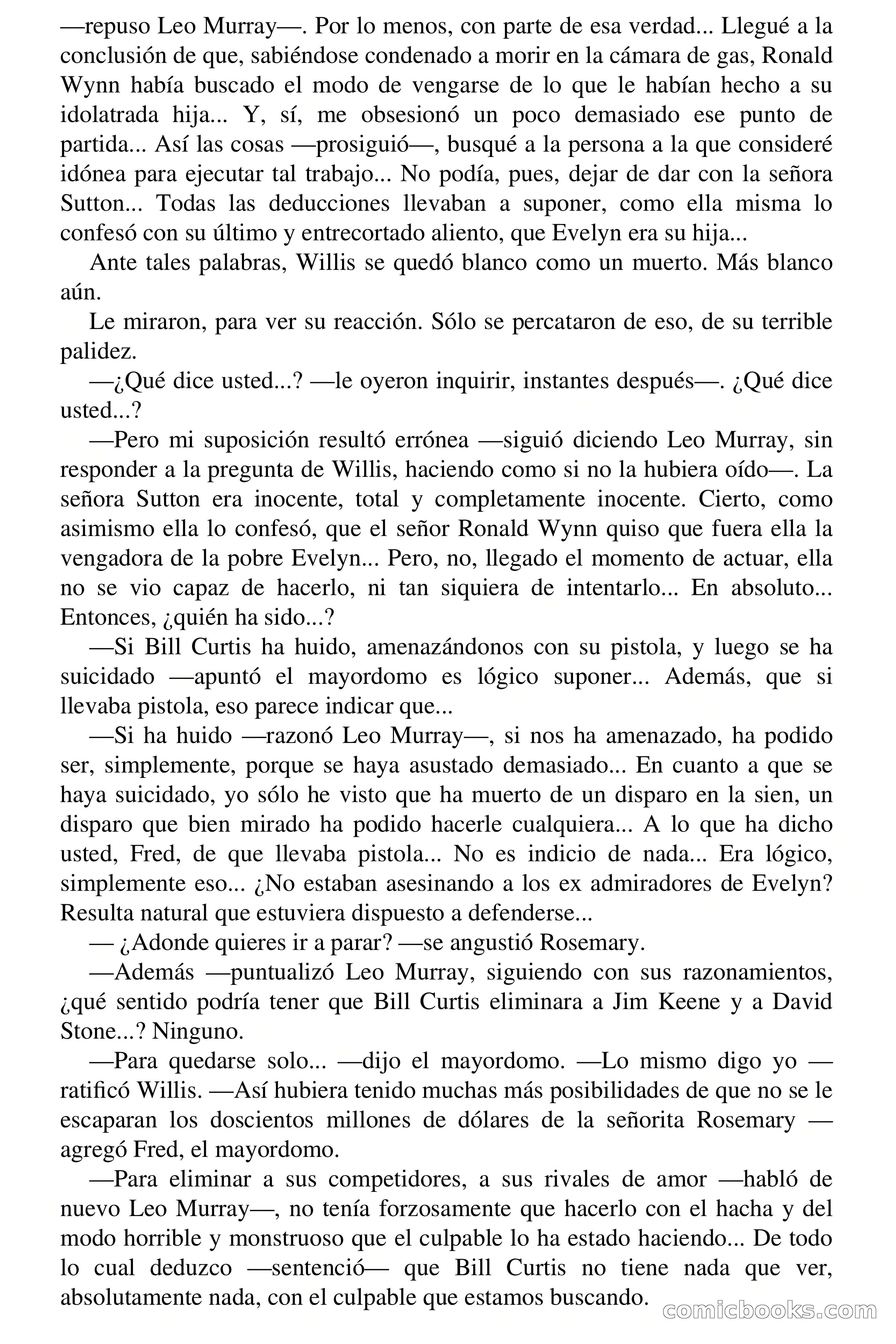 Selección Terror: ¿Quién mutiló a Evelyn? — page 55 of 63