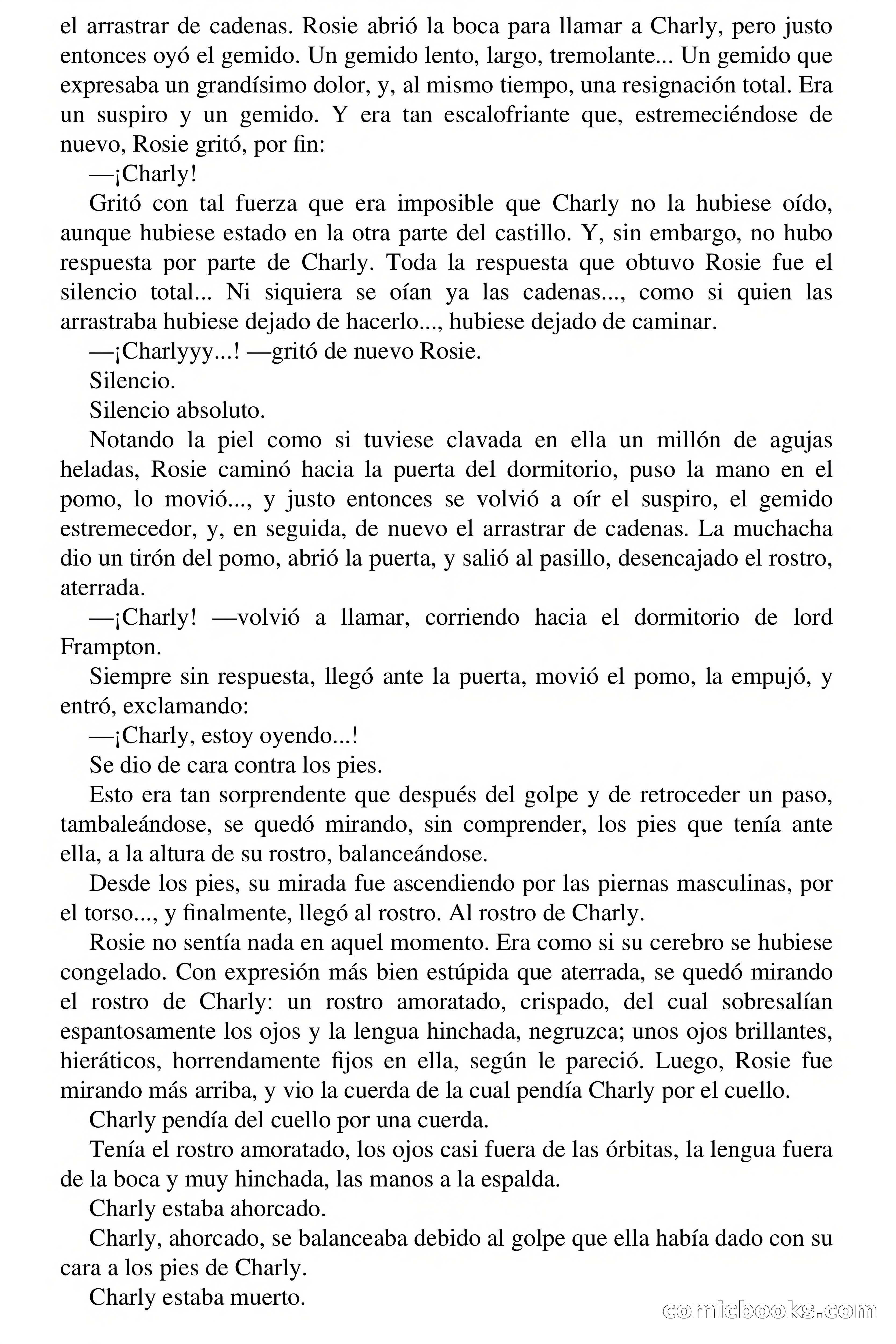 Selección Terror: A Solas con Charly — page 25 of 69