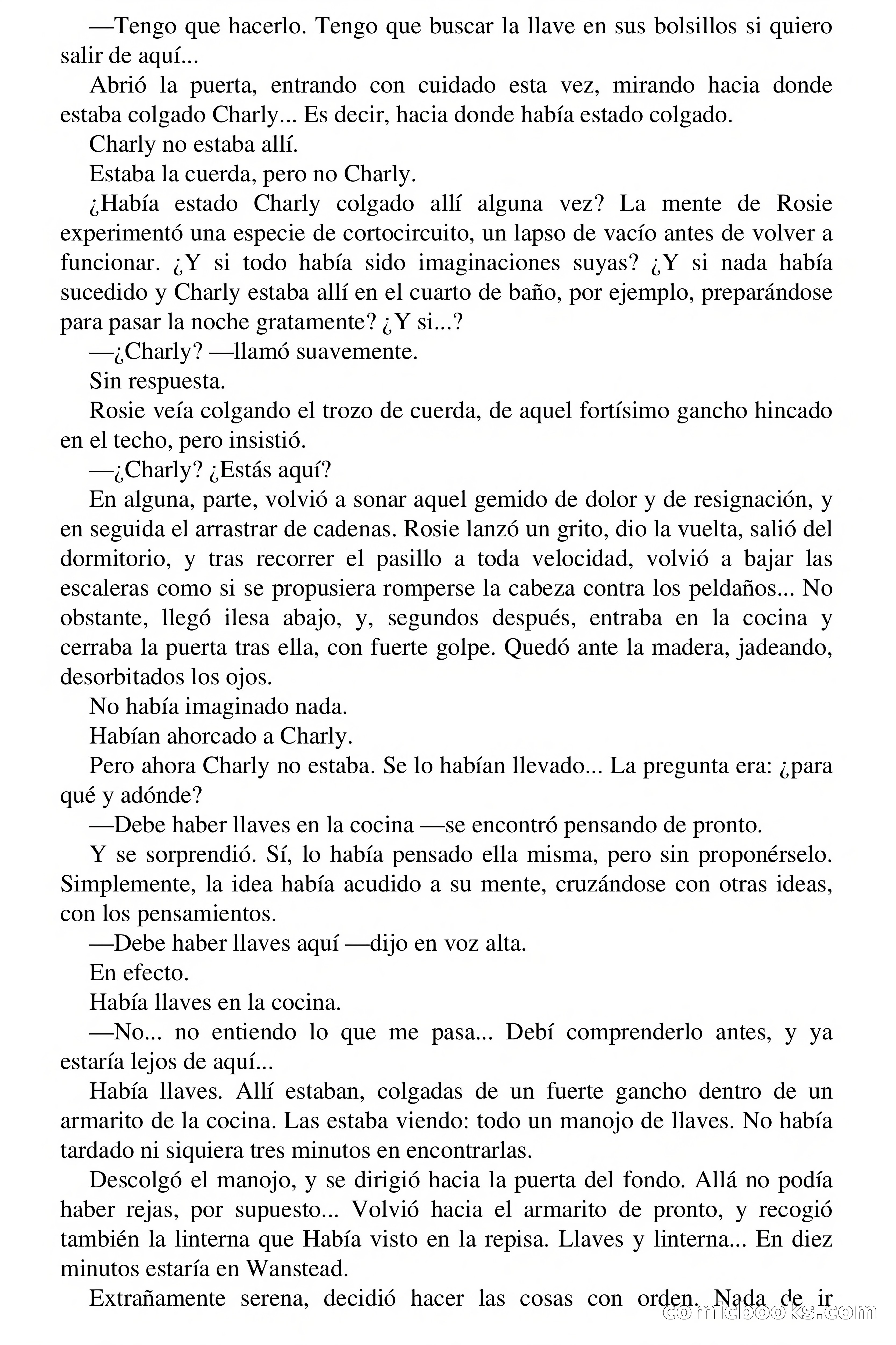 Selección Terror: A Solas con Charly — page 30 of 69