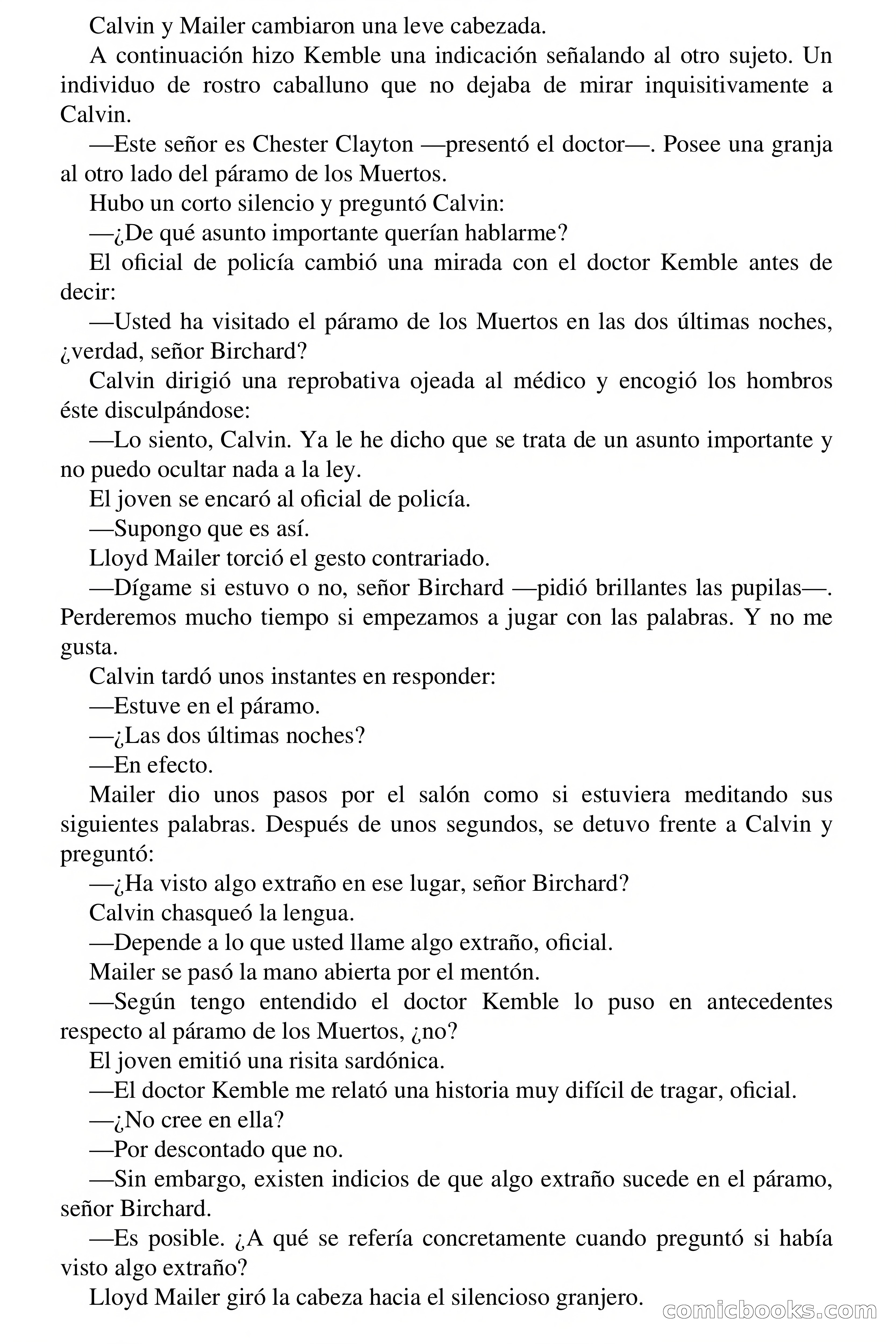 Selección Terror: Páramo Alucinante — page 29 of 65