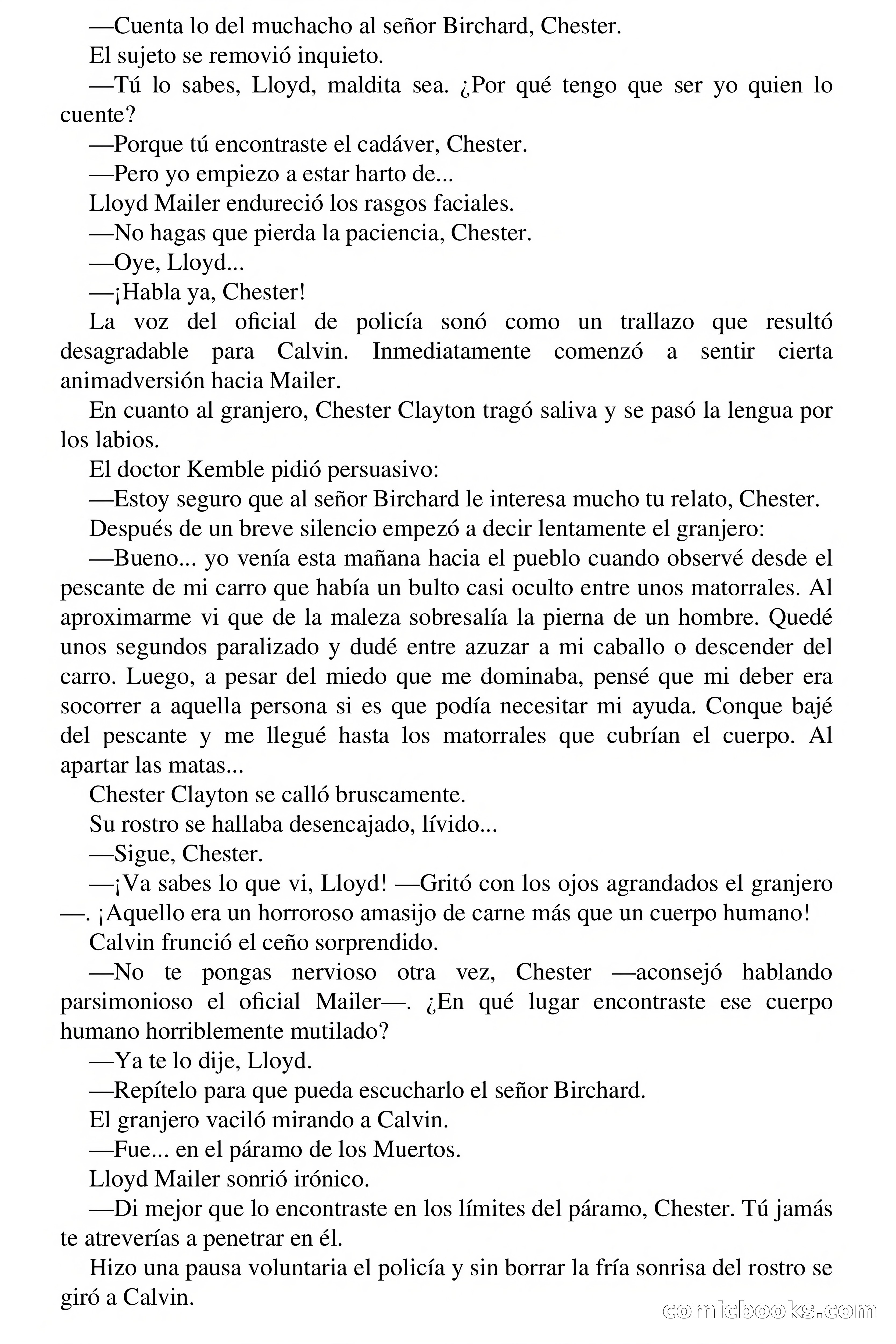 Selección Terror: Páramo Alucinante — page 30 of 65