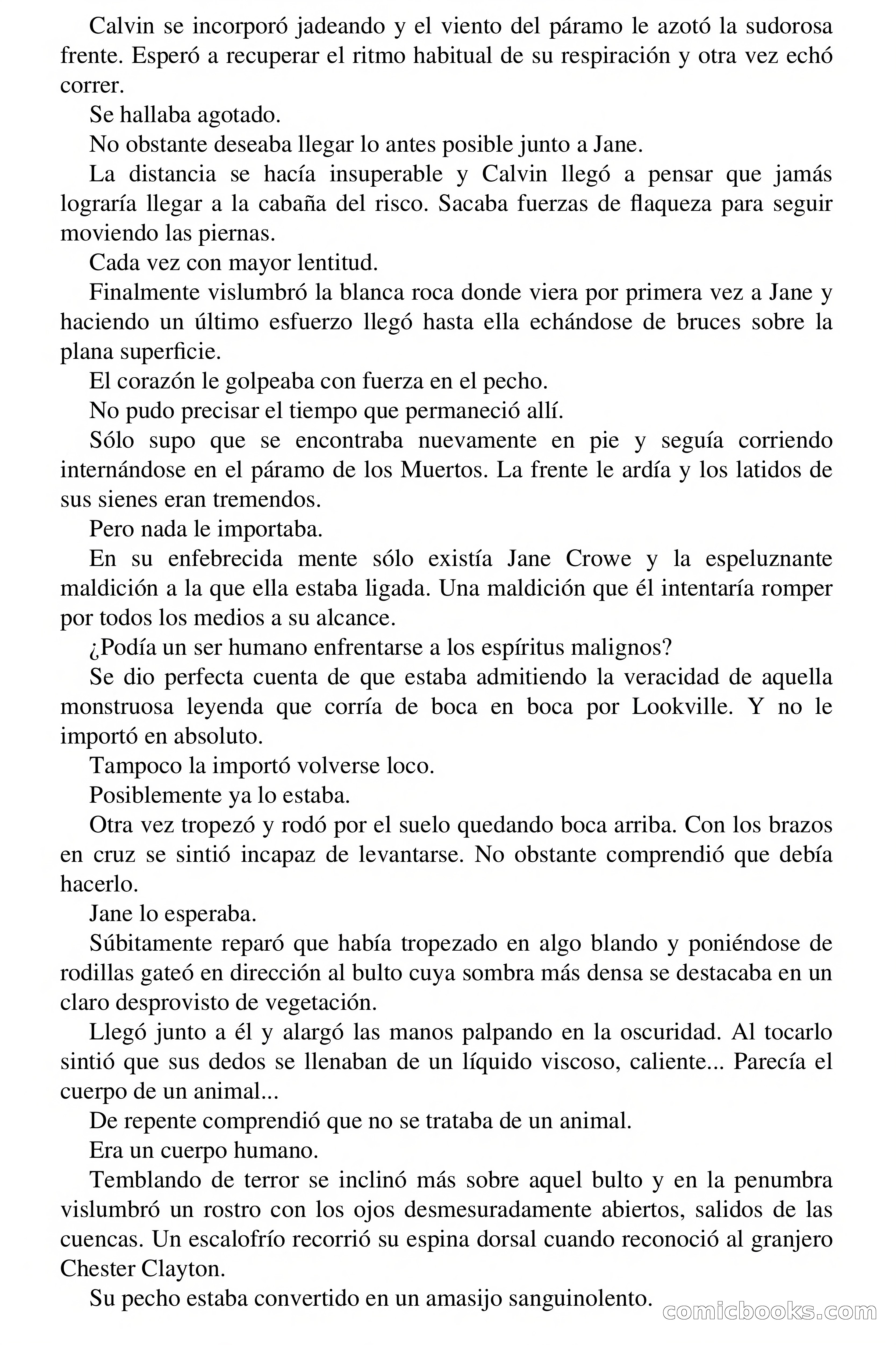 Selección Terror: Páramo Alucinante — page 39 of 65