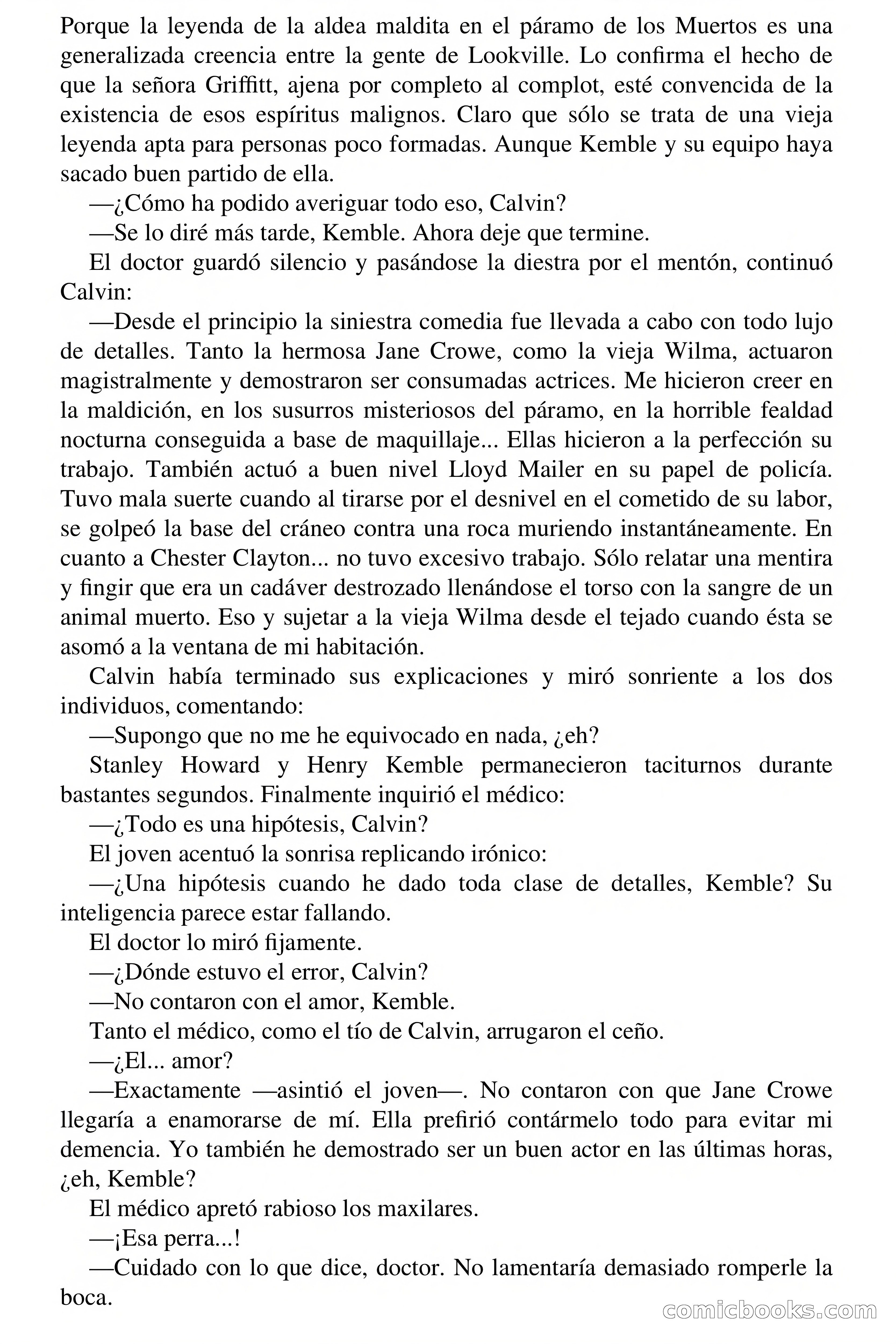 Selección Terror: Páramo Alucinante — page 62 of 65