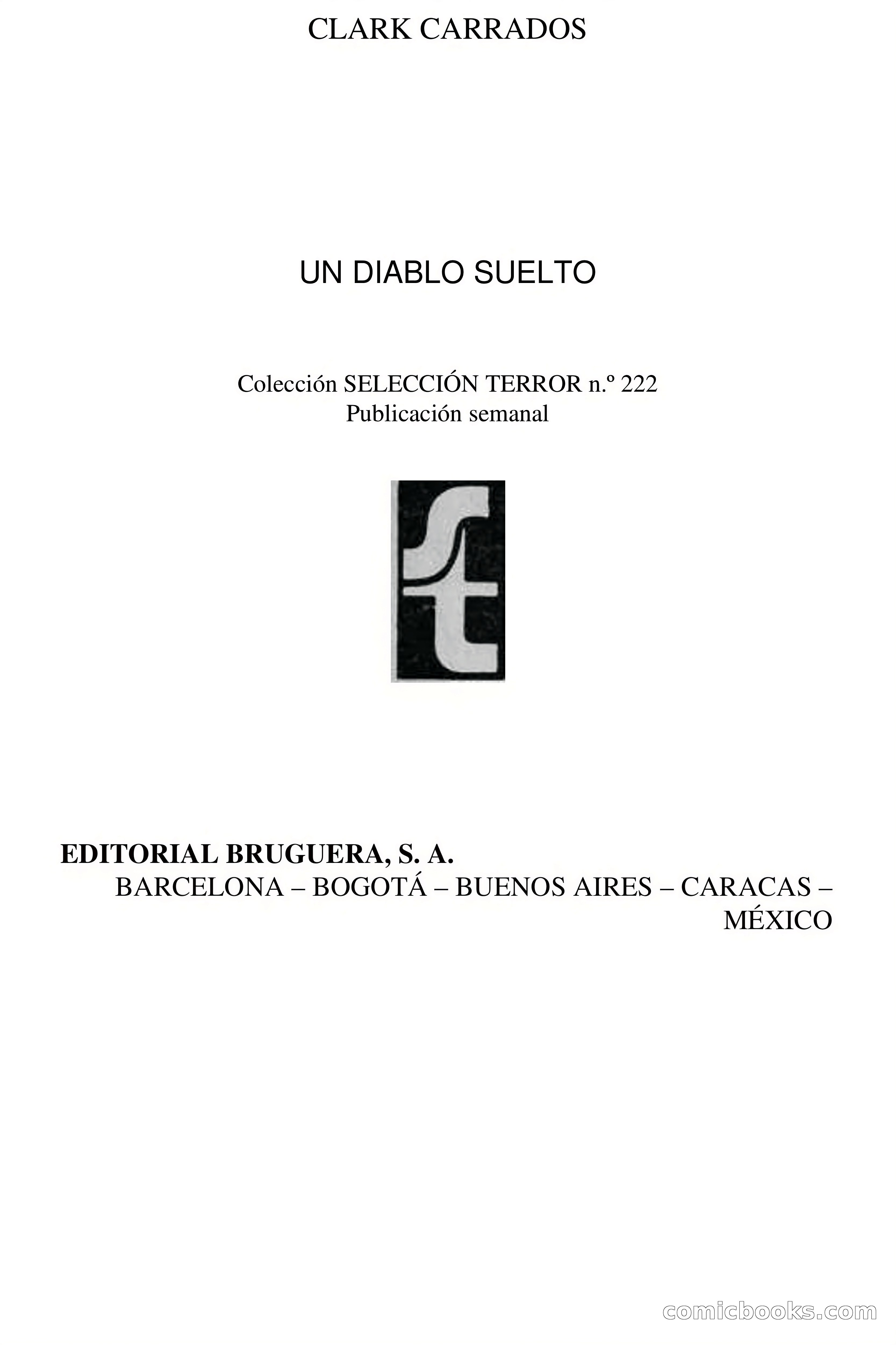 Selección Terror: Un Diablo Suelto — page 4 of 73
