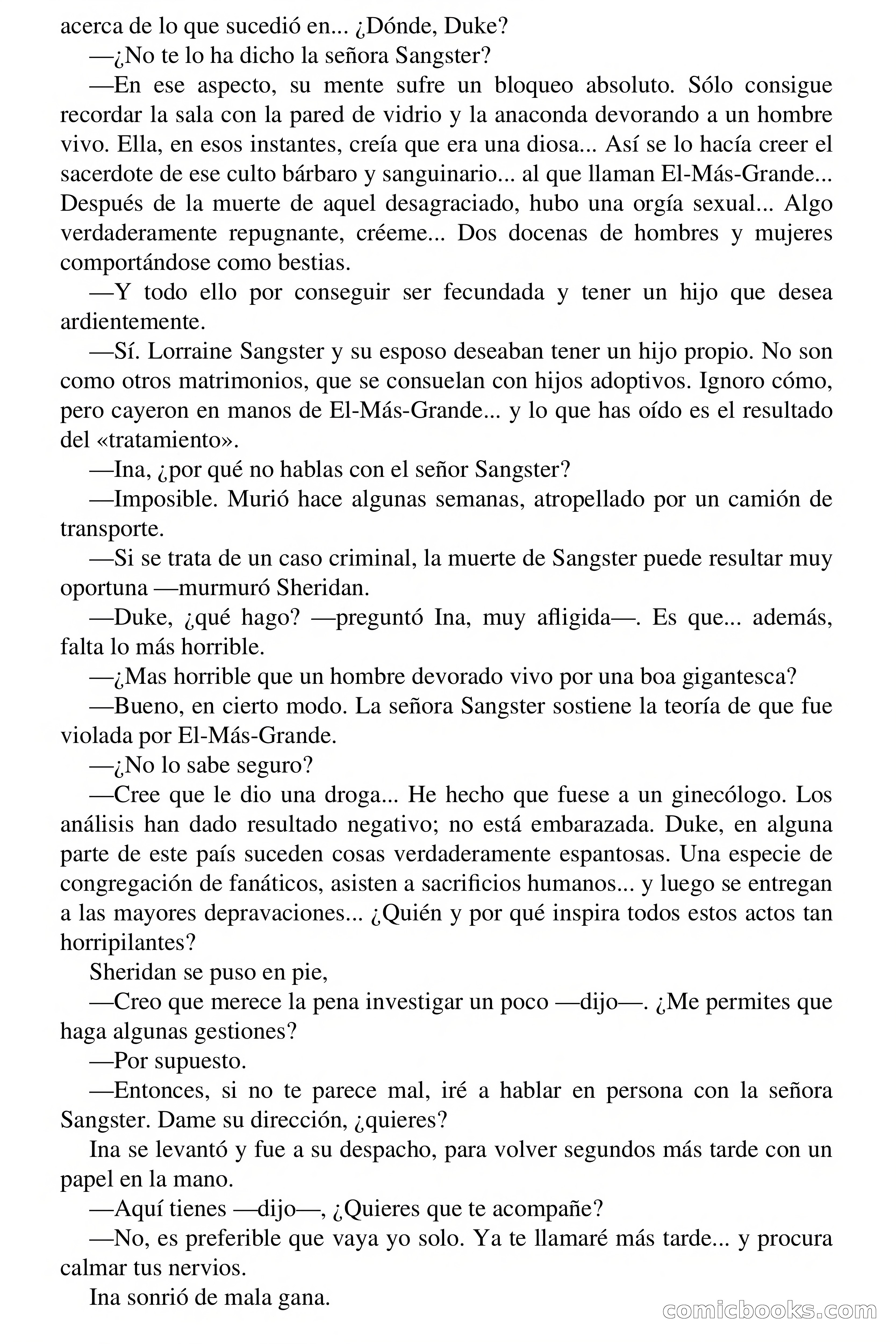 Selección Terror: Un Diablo Suelto — page 20 of 73