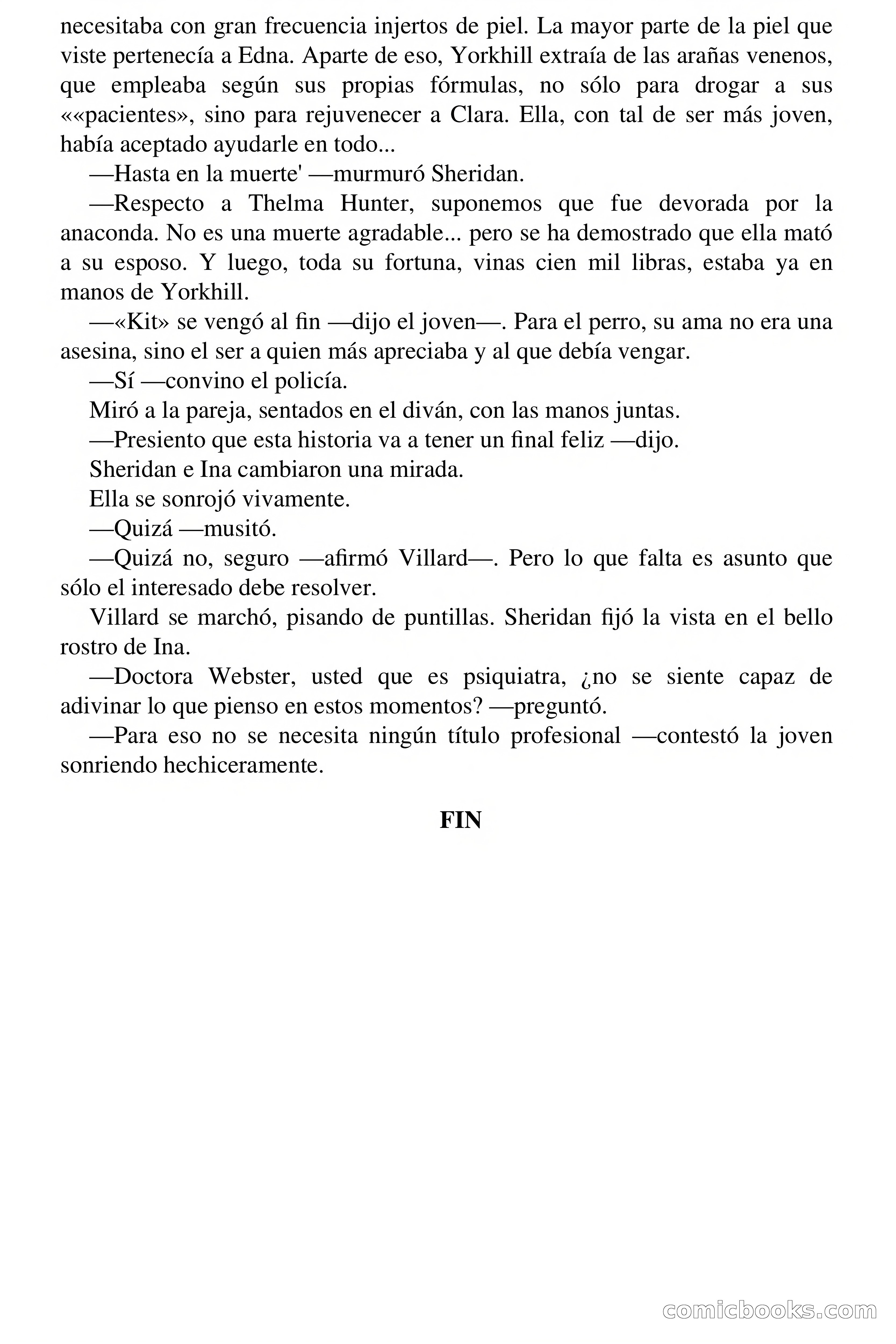 Selección Terror: Un Diablo Suelto — page 73 of 73