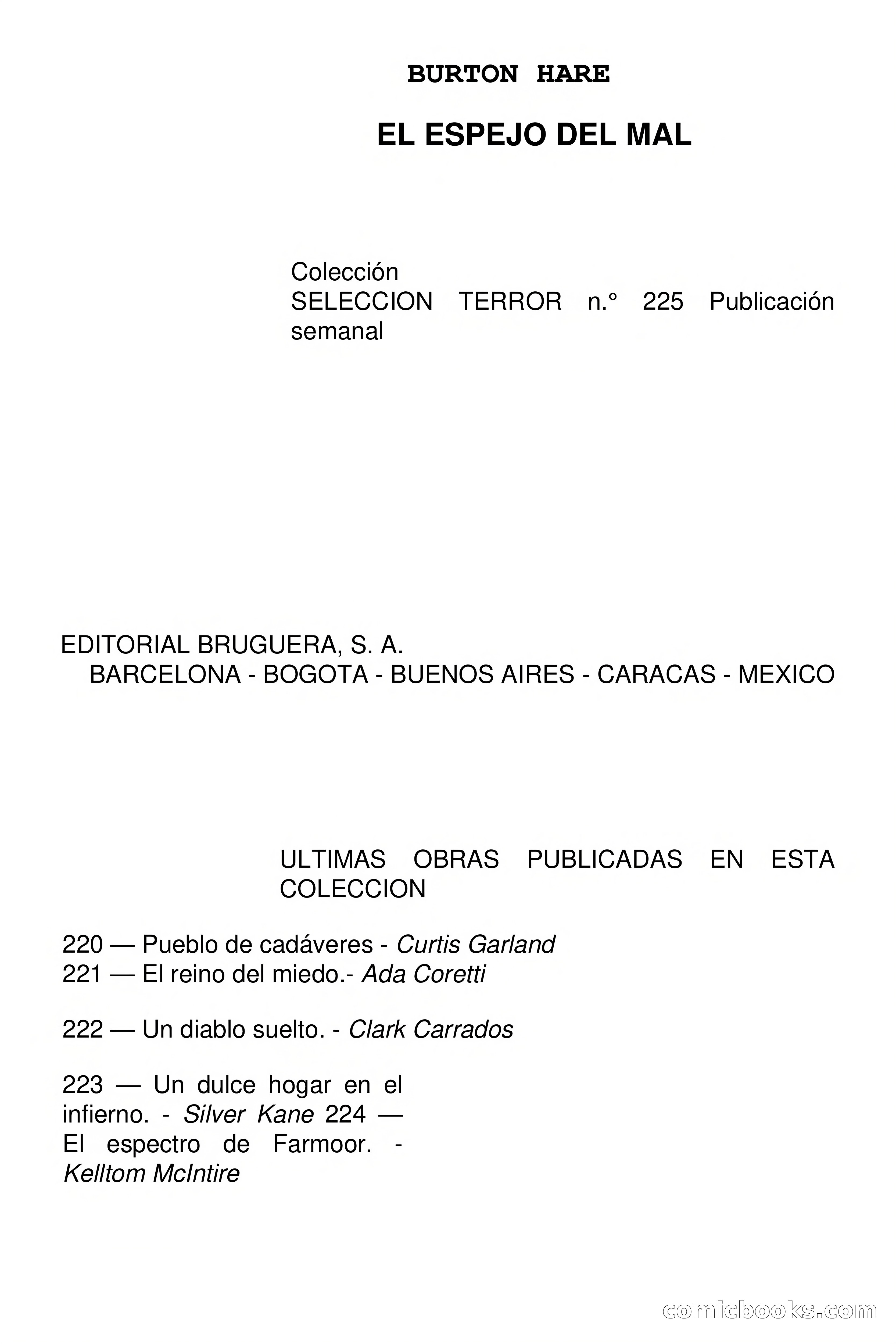 Selección Terror: El espejo del mal — page 3 of 83