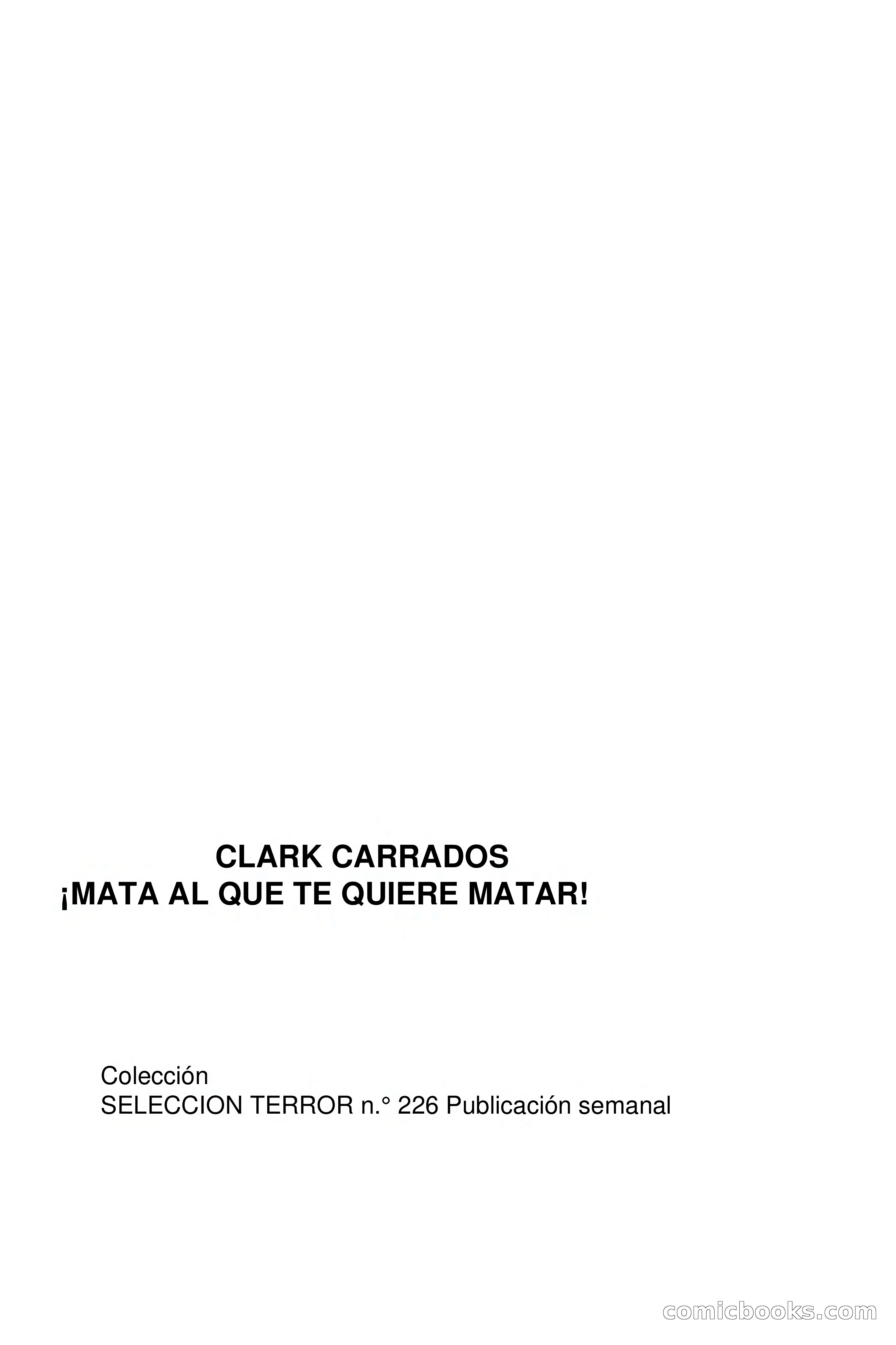 Selección Terror: ¡Mata al que te quiere matar! — page 3 of 130