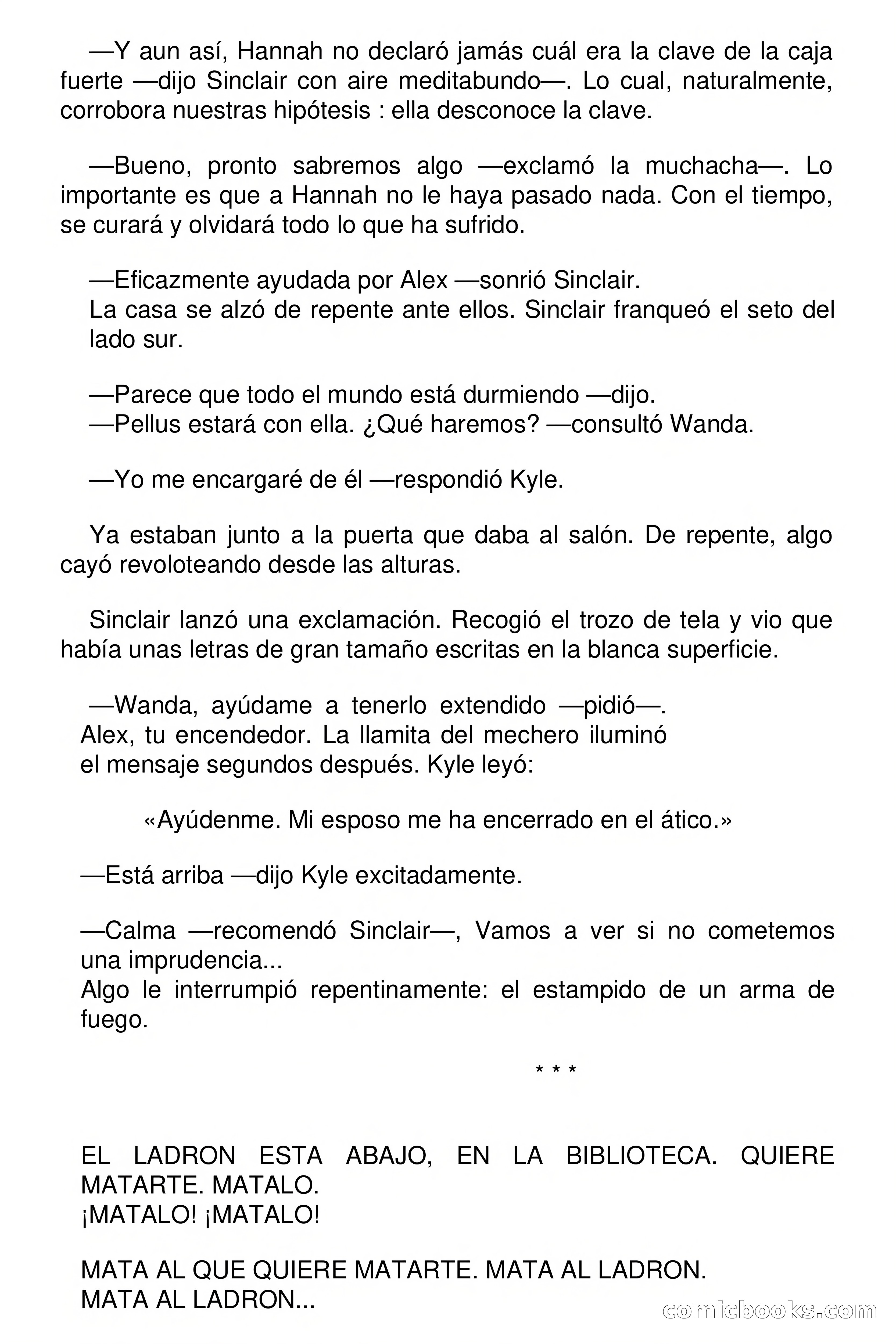 Selección Terror: ¡Mata al que te quiere matar! — page 121 of 130