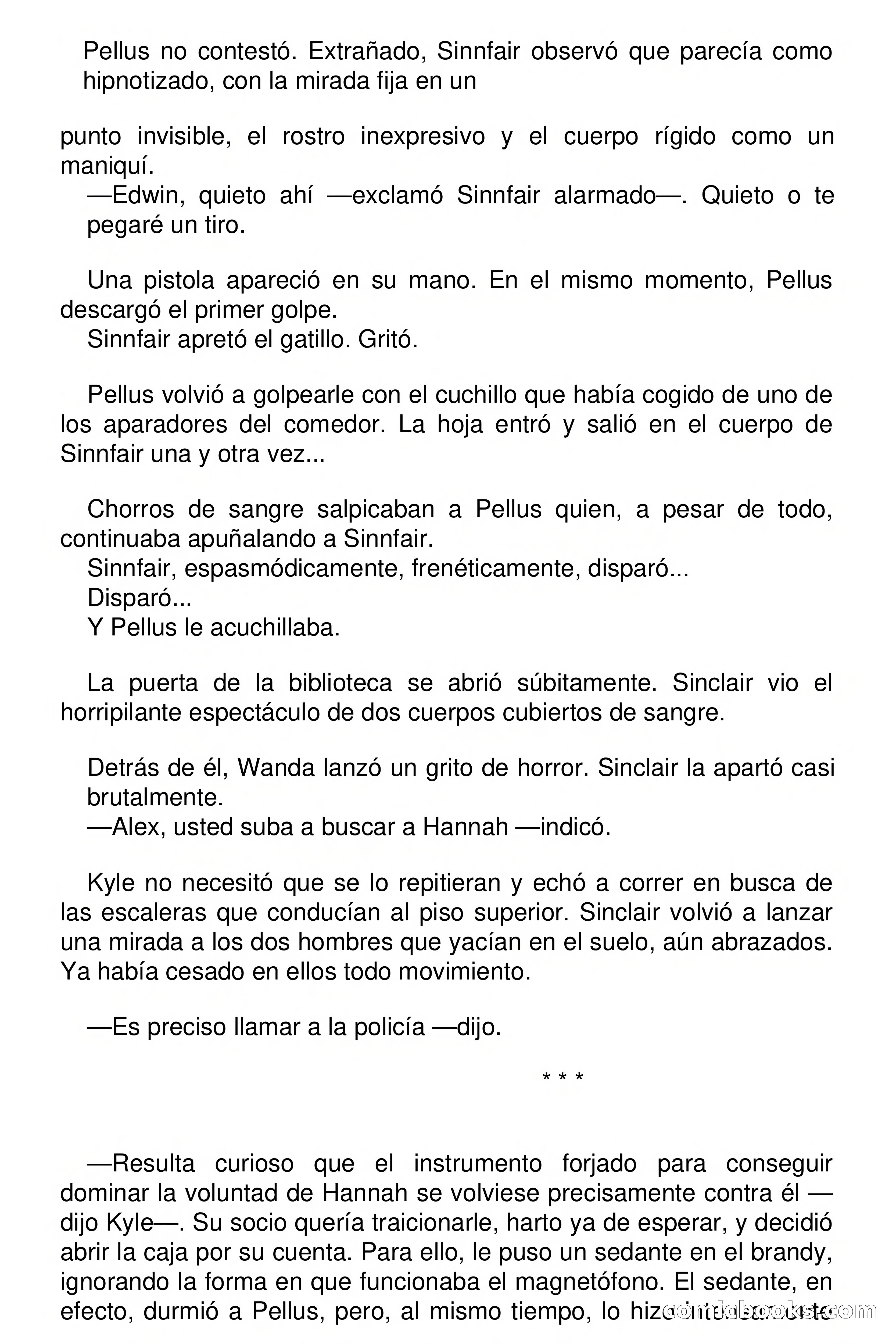 Selección Terror: ¡Mata al que te quiere matar! — page 123 of 130