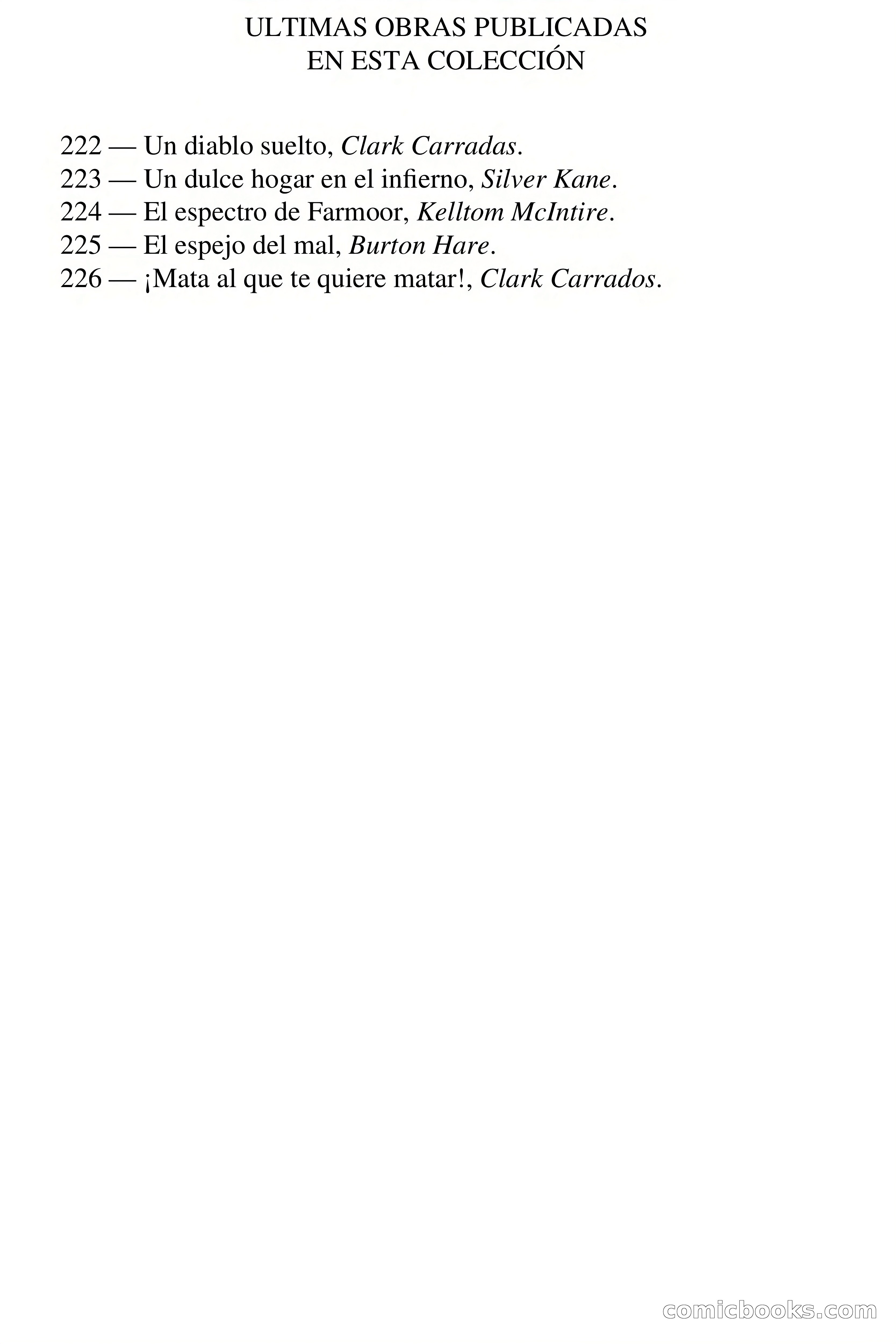 Selección Terror: ¡Peor que asesinar…! — page 3 of 60