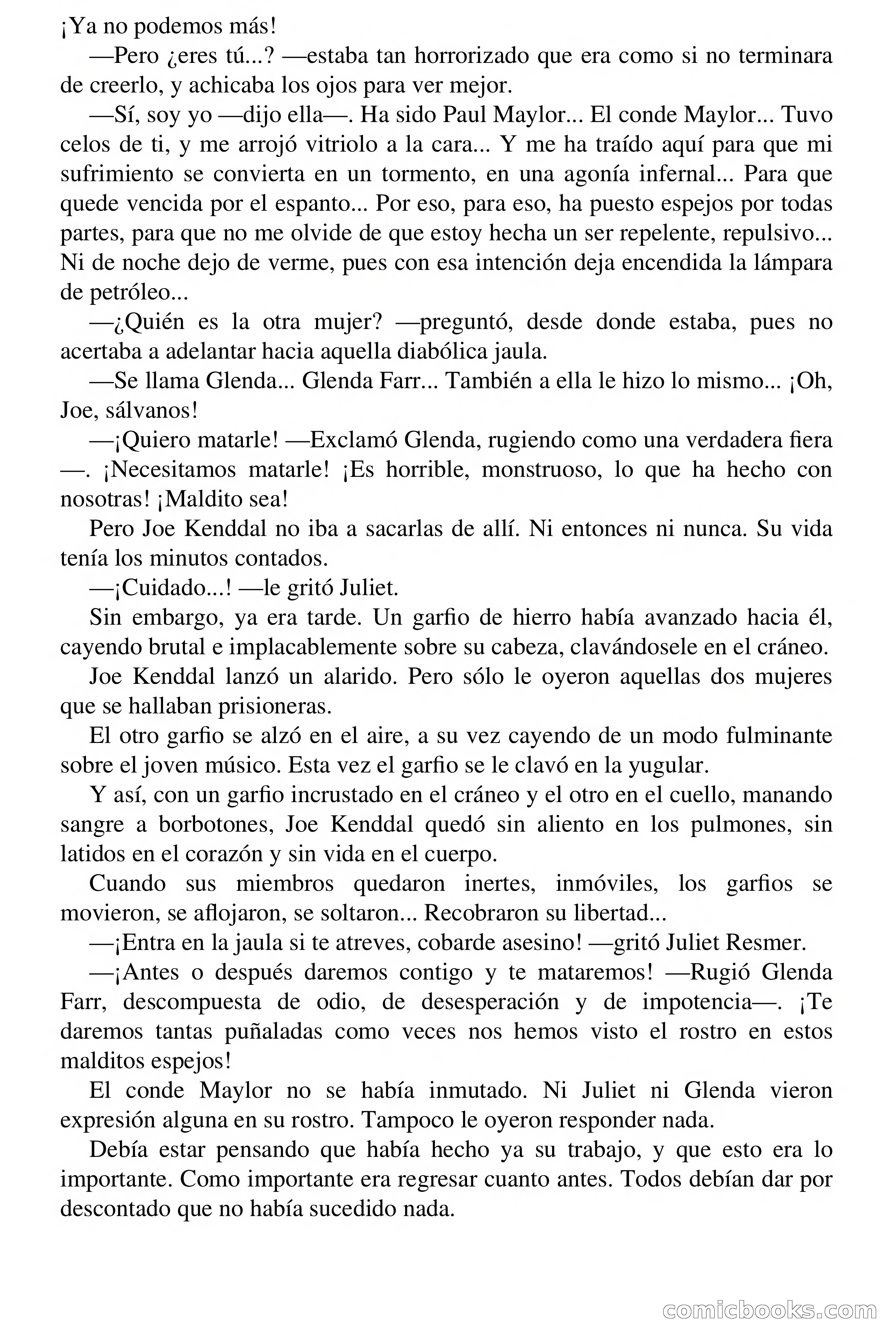 Selección Terror: ¡Peor que asesinar…! — page 38 of 60