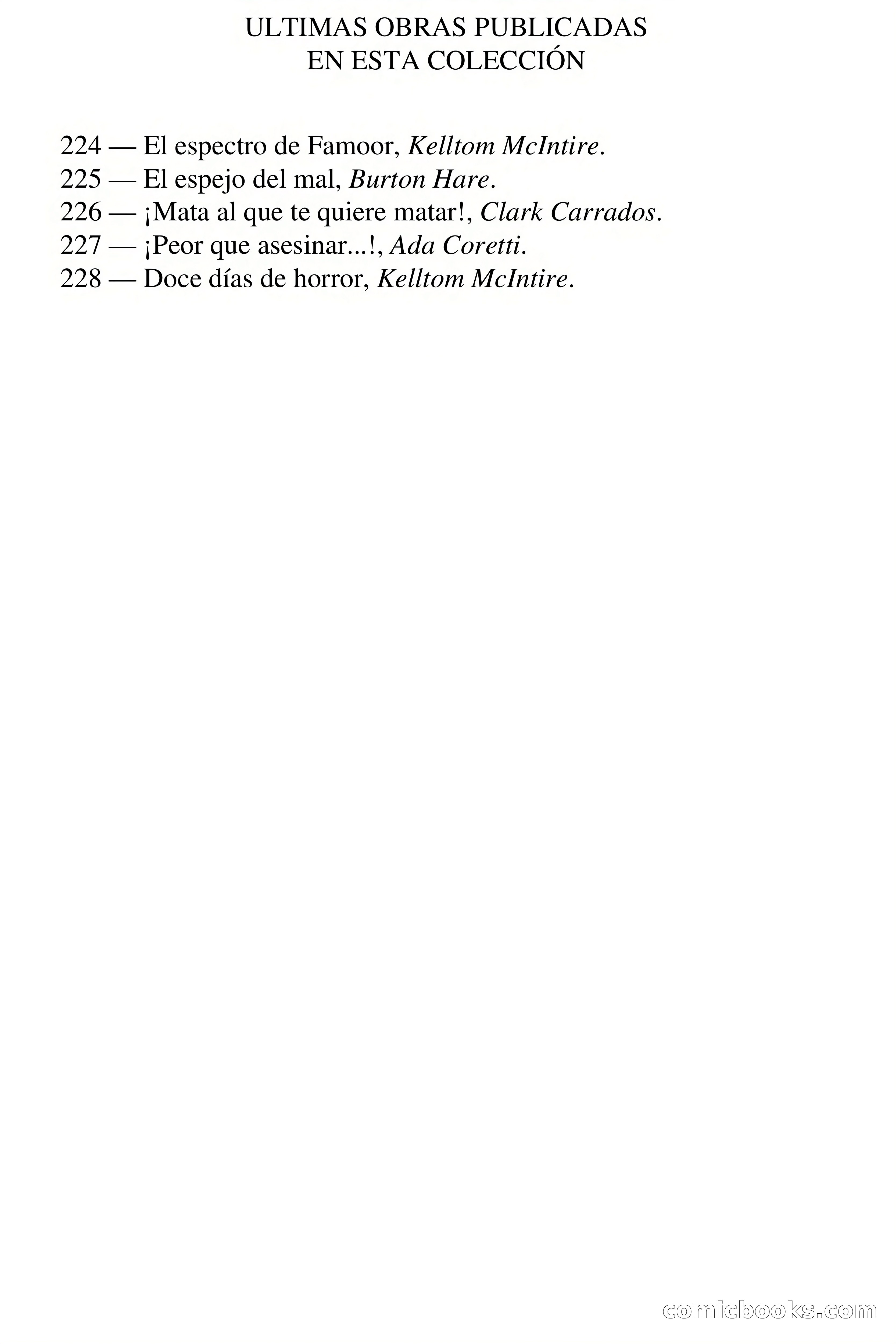 Selección Terror: El Teatro de los Horrores — page 3 of 66