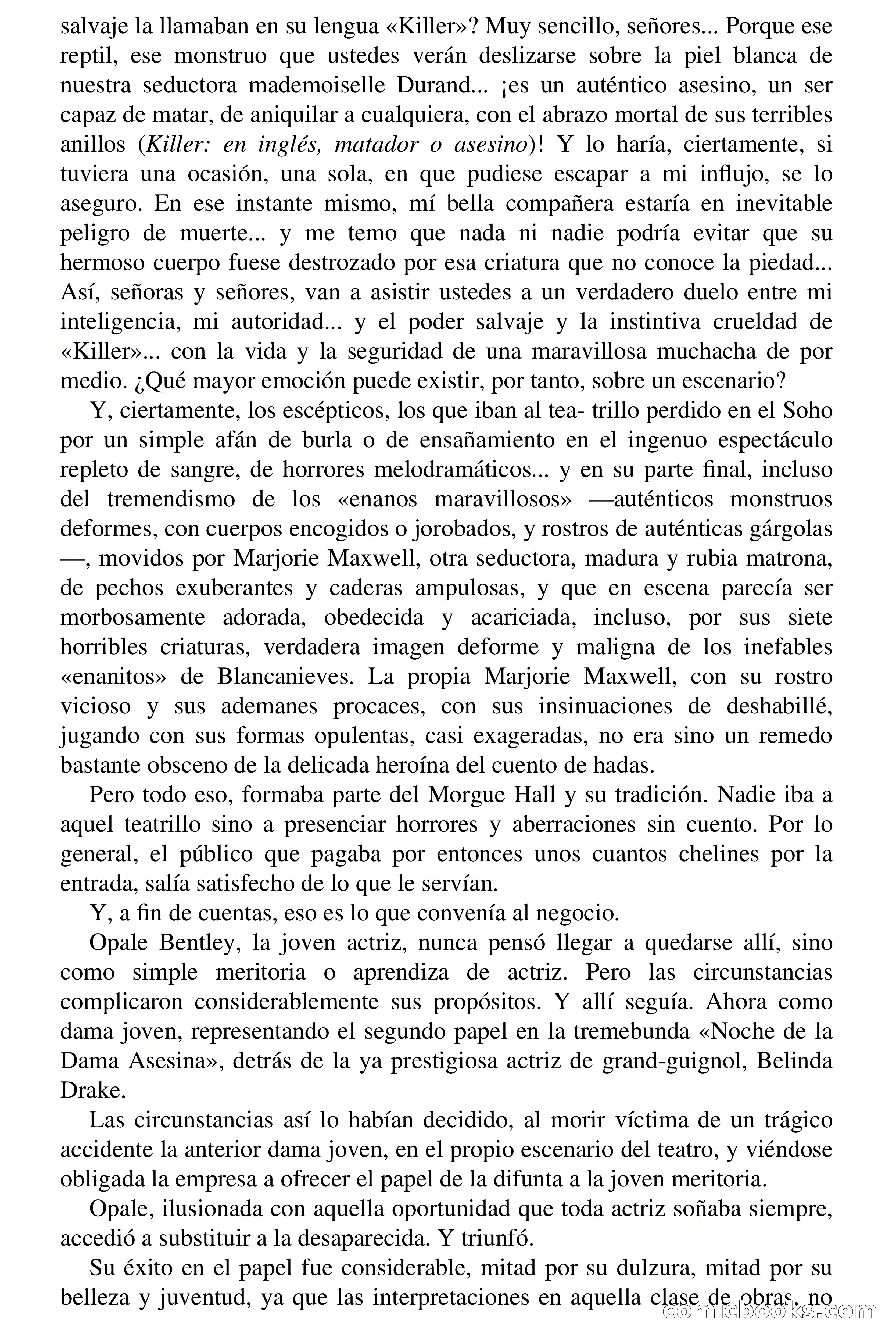 Selección Terror: El Teatro de los Horrores — page 8 of 66