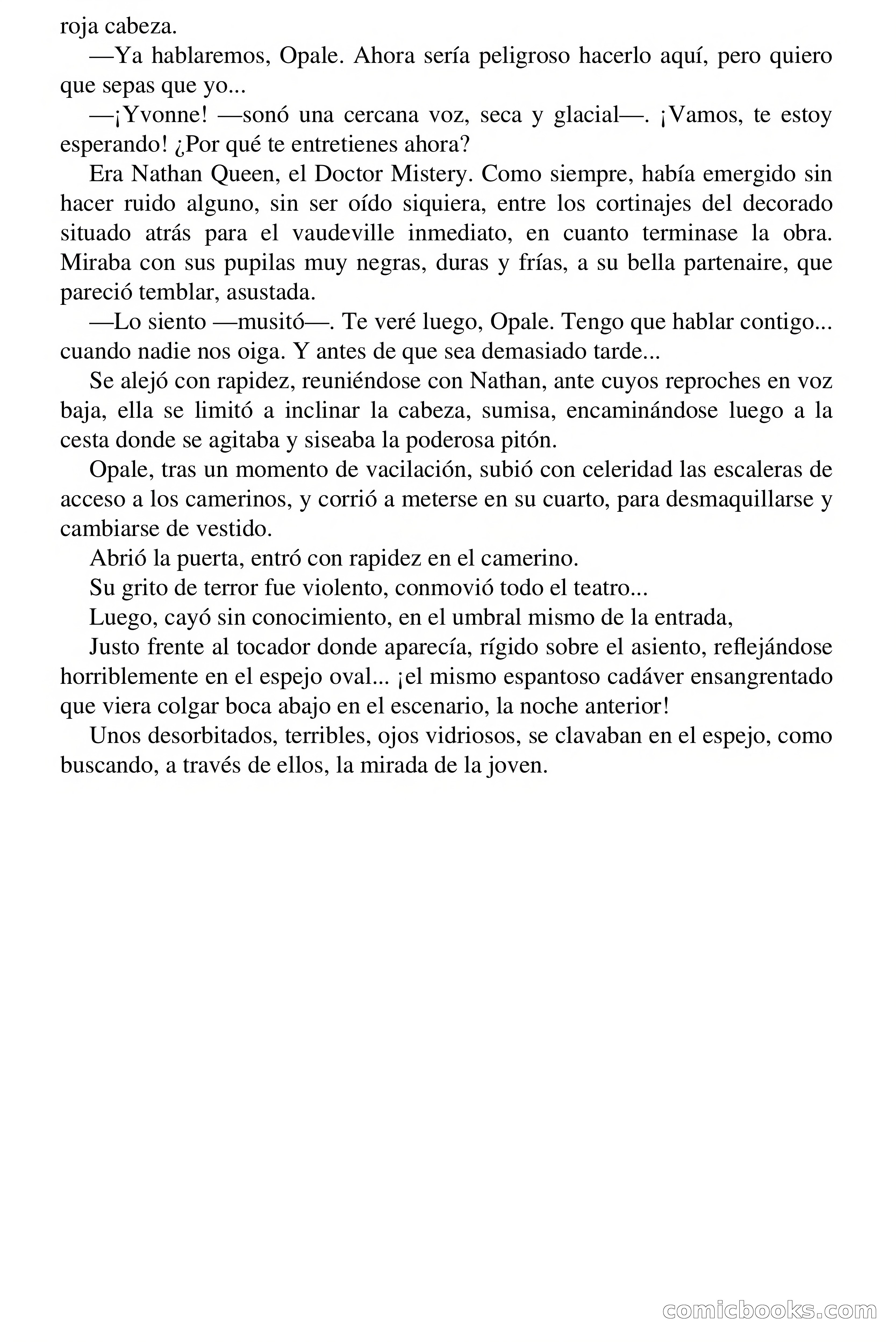 Selección Terror: El Teatro de los Horrores — page 24 of 66