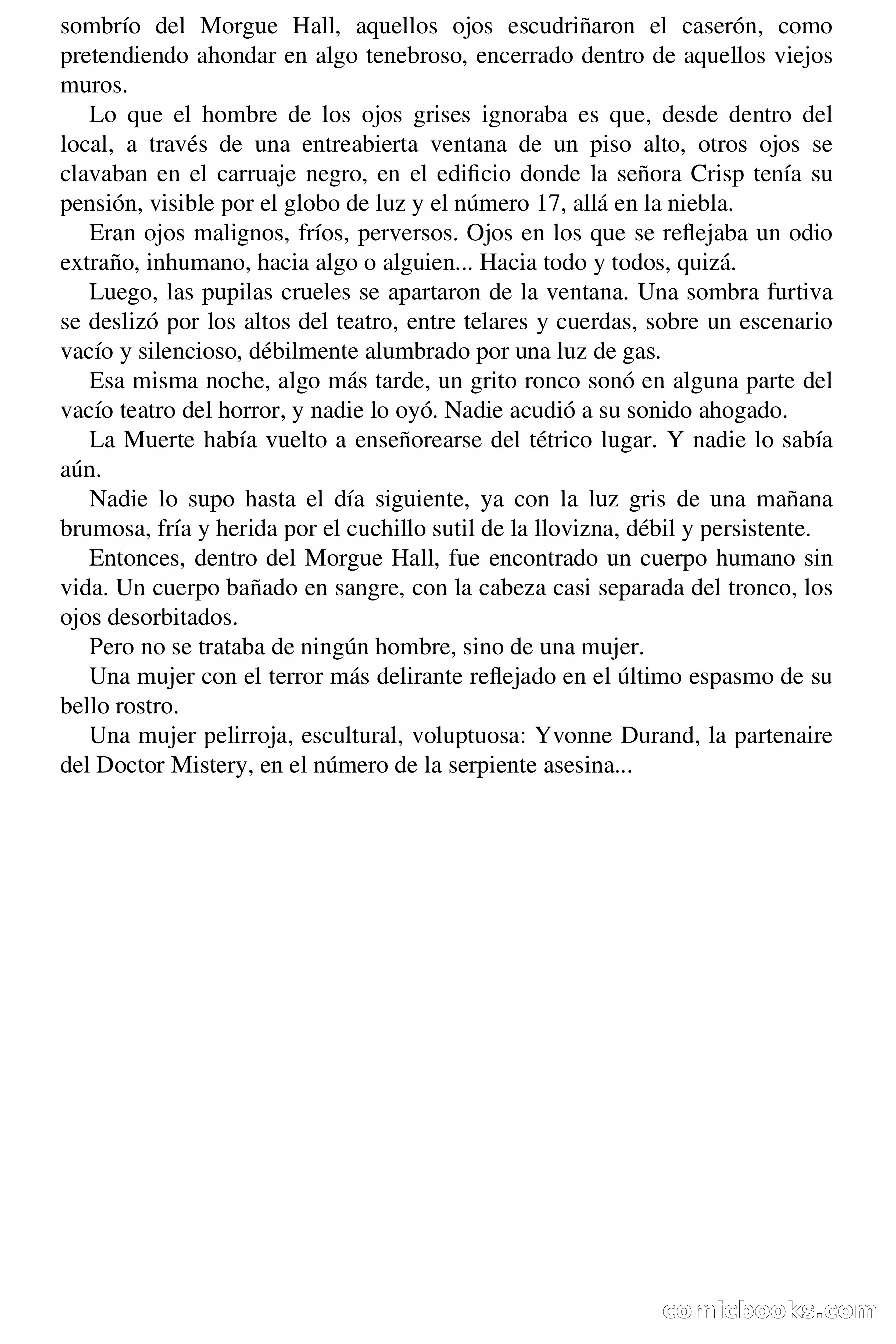 Selección Terror: El Teatro de los Horrores — page 31 of 66
