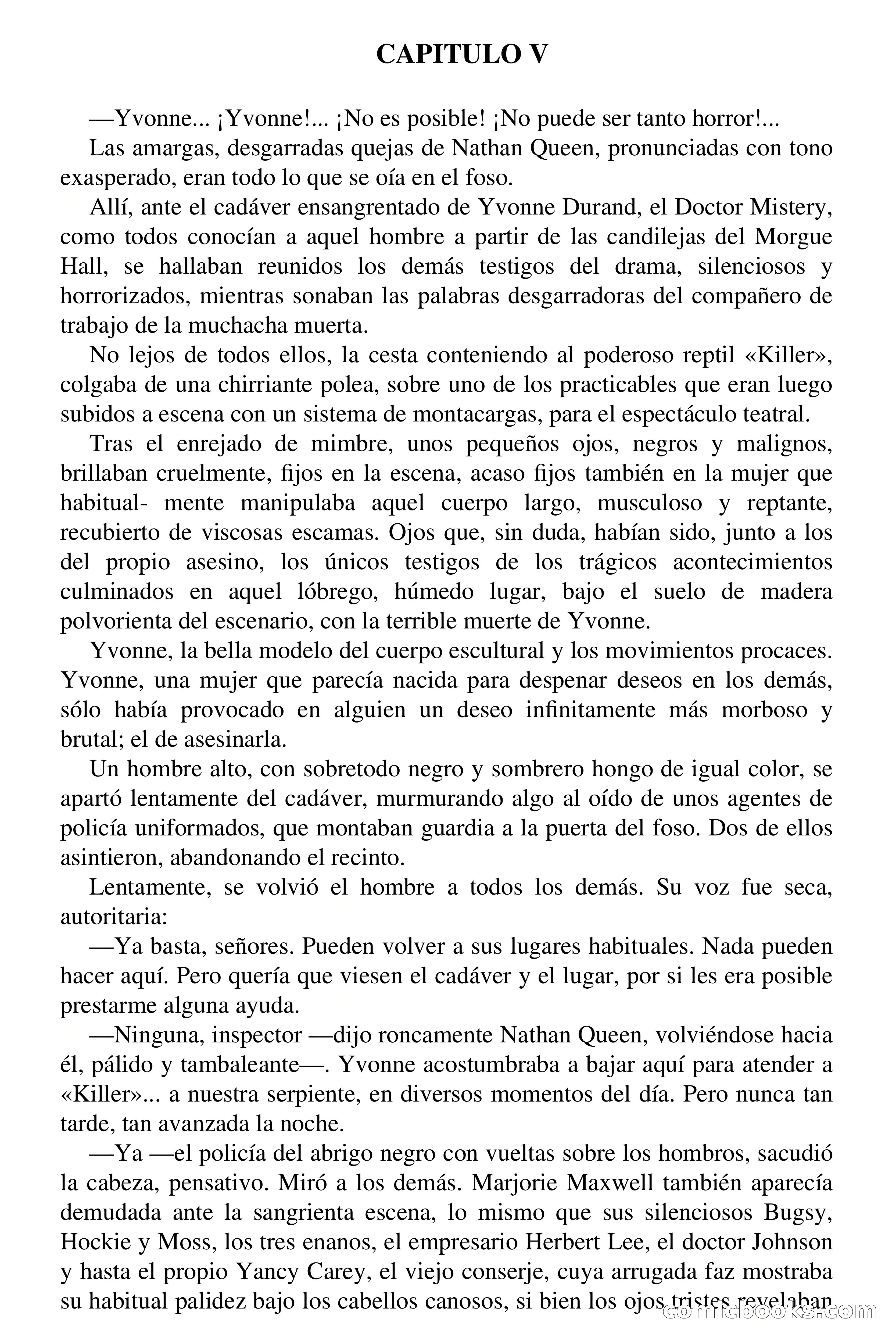 Selección Terror: El Teatro de los Horrores — page 32 of 66