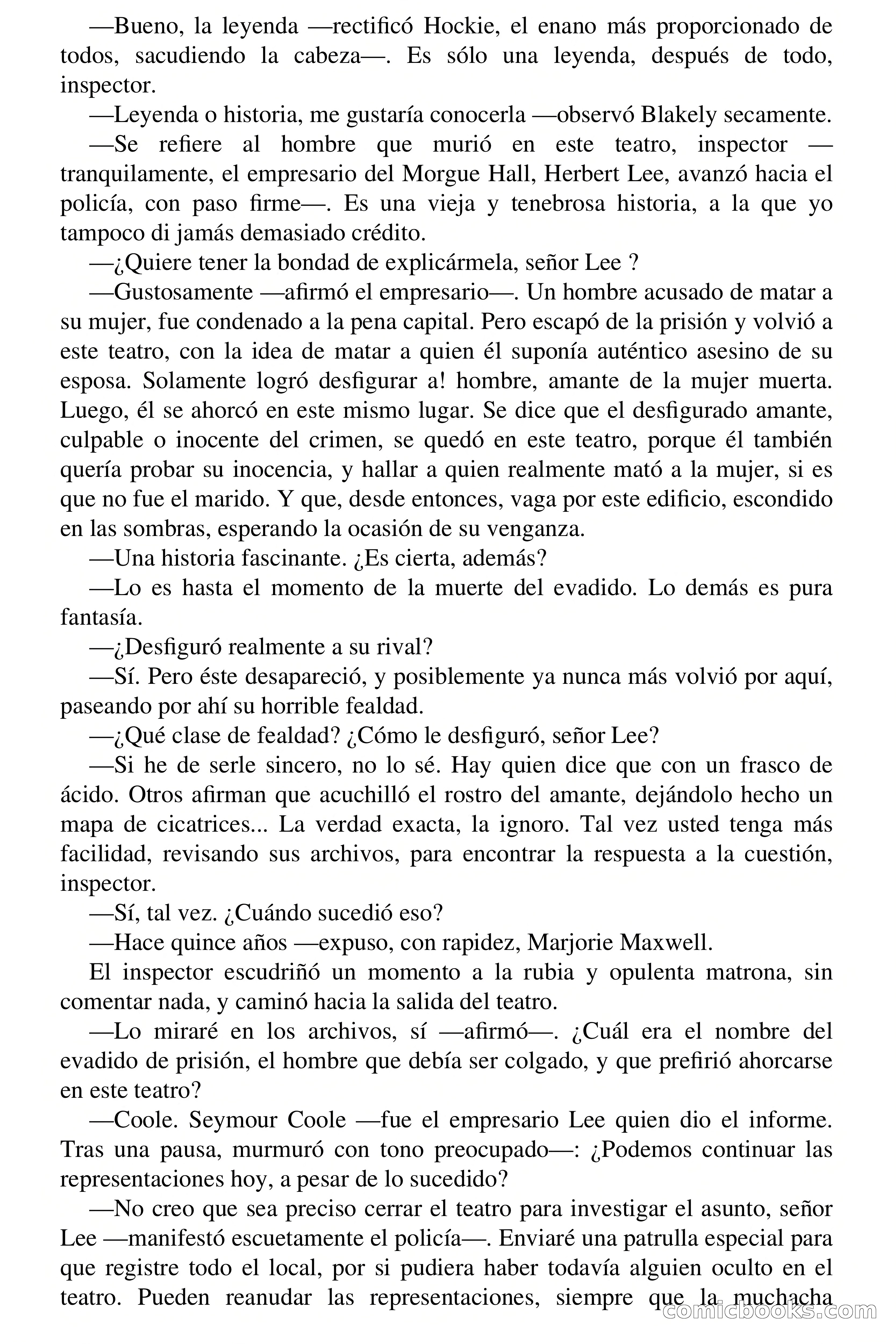 Selección Terror: El Teatro de los Horrores — page 34 of 66