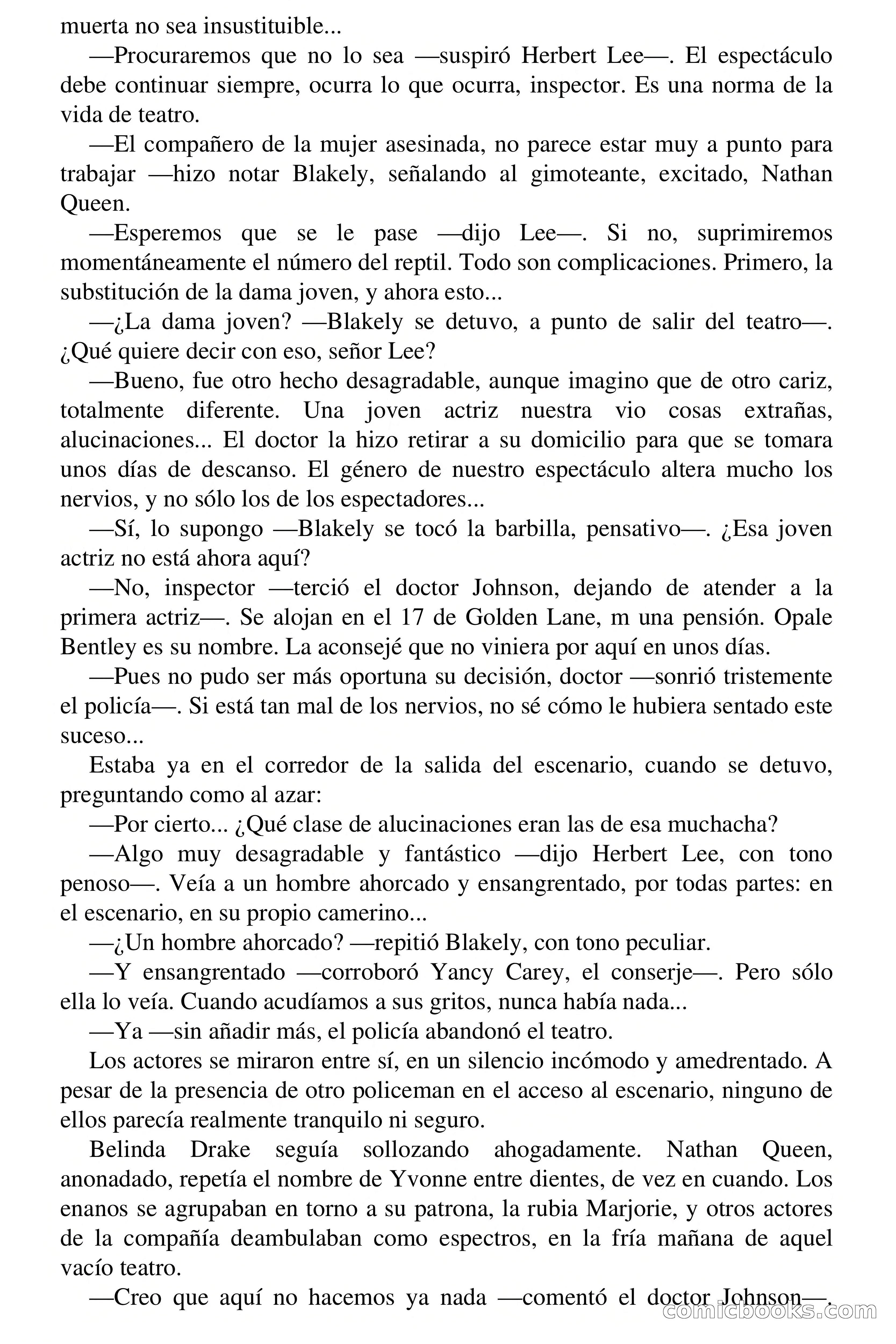 Selección Terror: El Teatro de los Horrores — page 35 of 66