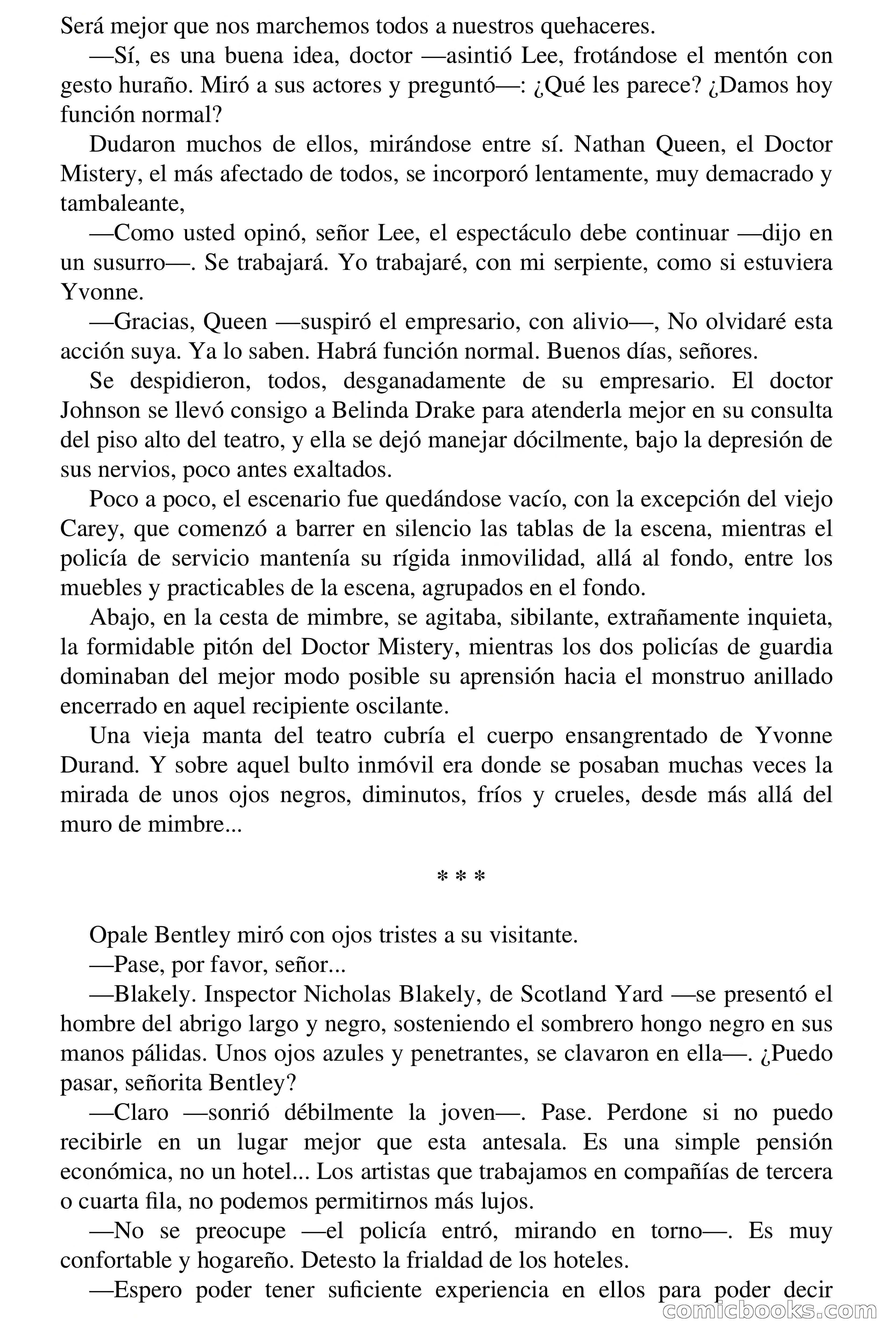 Selección Terror: El Teatro de los Horrores — page 36 of 66